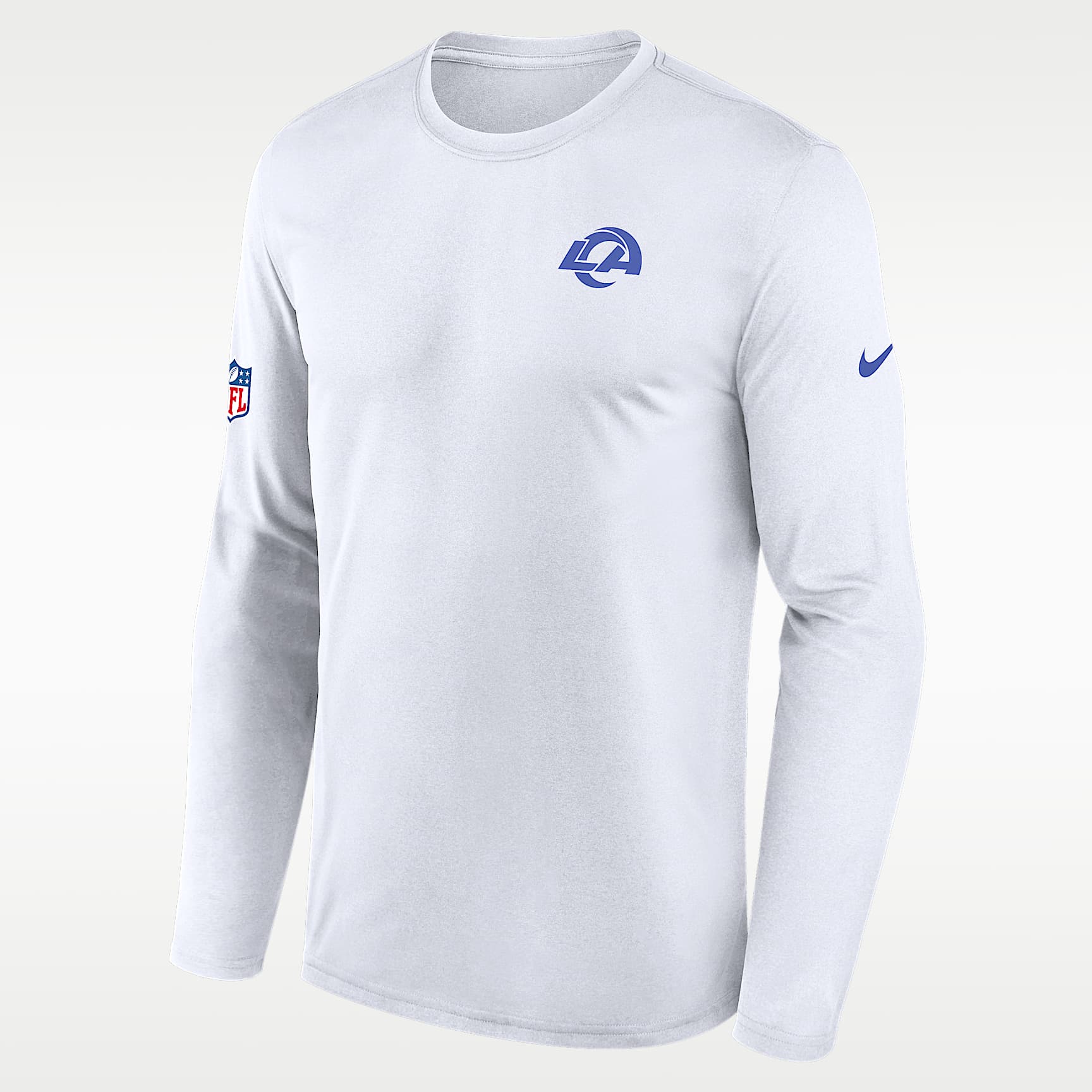 Los Angeles Rams Alt Legend Small Logo Men's Nike Dri-FIT NFL Long-Sleeve T-Shirt