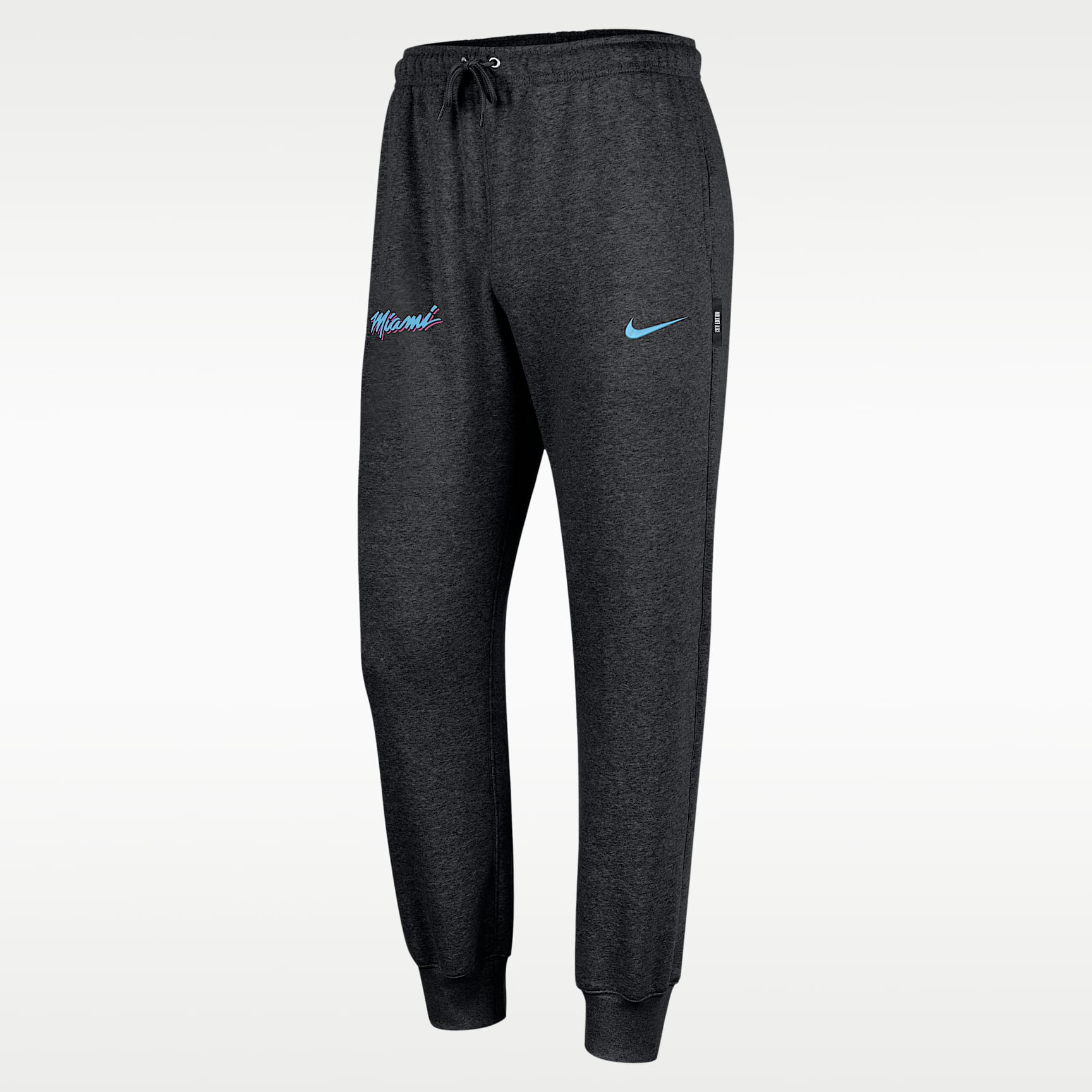 Joggers Club Fleece Nike de la NBA para hombre Miami Heat City Edition