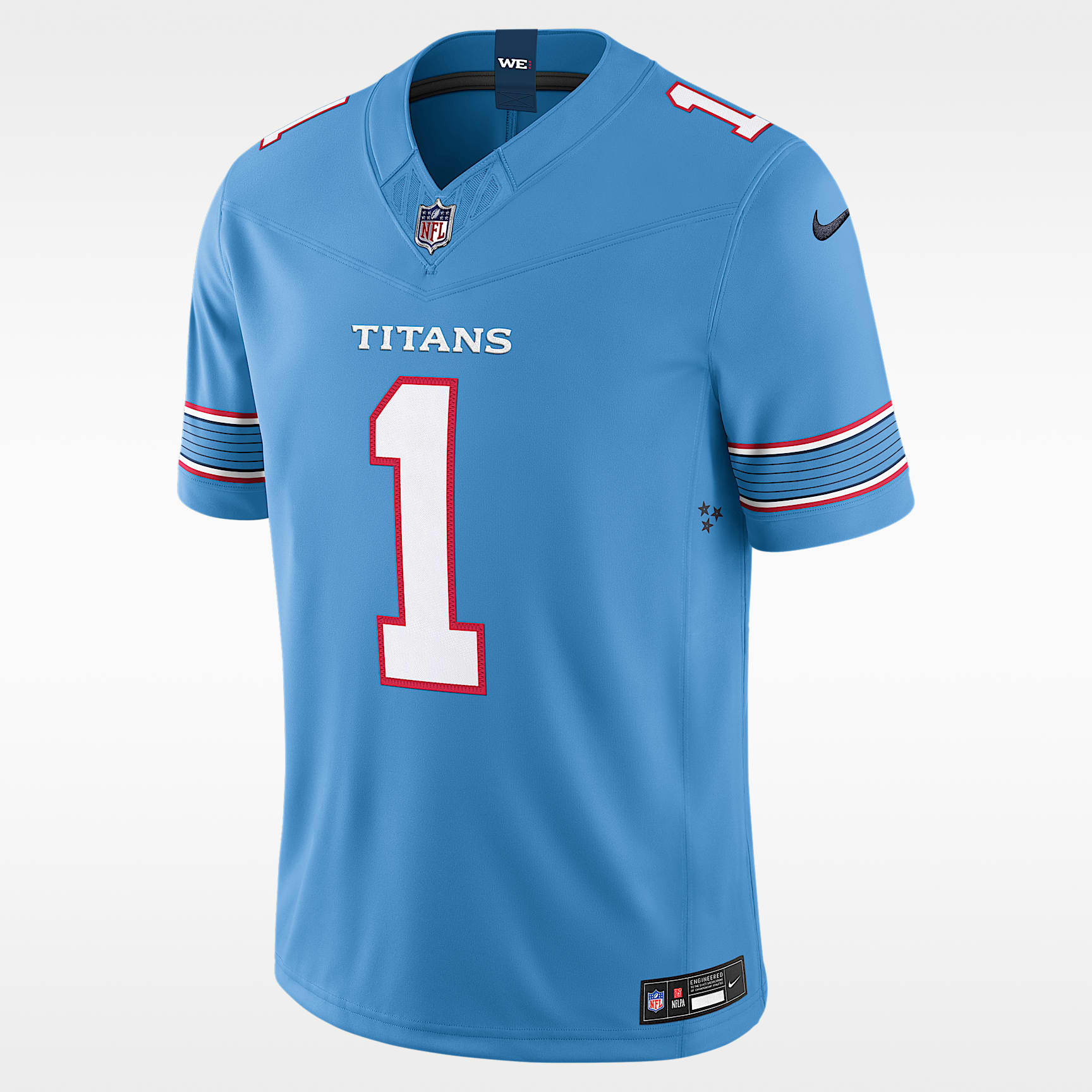Jersey Nike Dri-FIT de la NFL Limited para hombre Cameron Ward Tennessee Titans