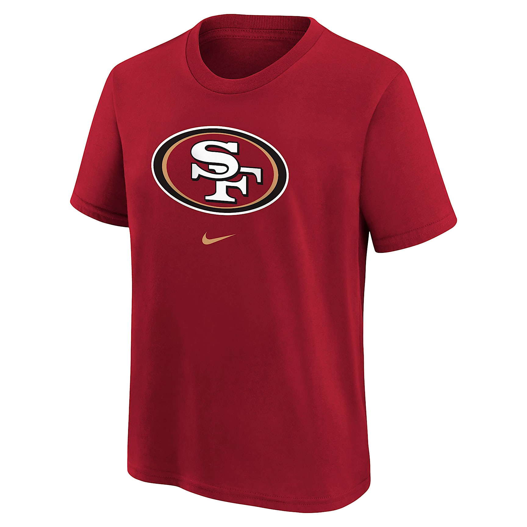 San Francisco 49ers Primary Logo Legend Big Kids’ Nike Dri-FIT NFL T-Shirt