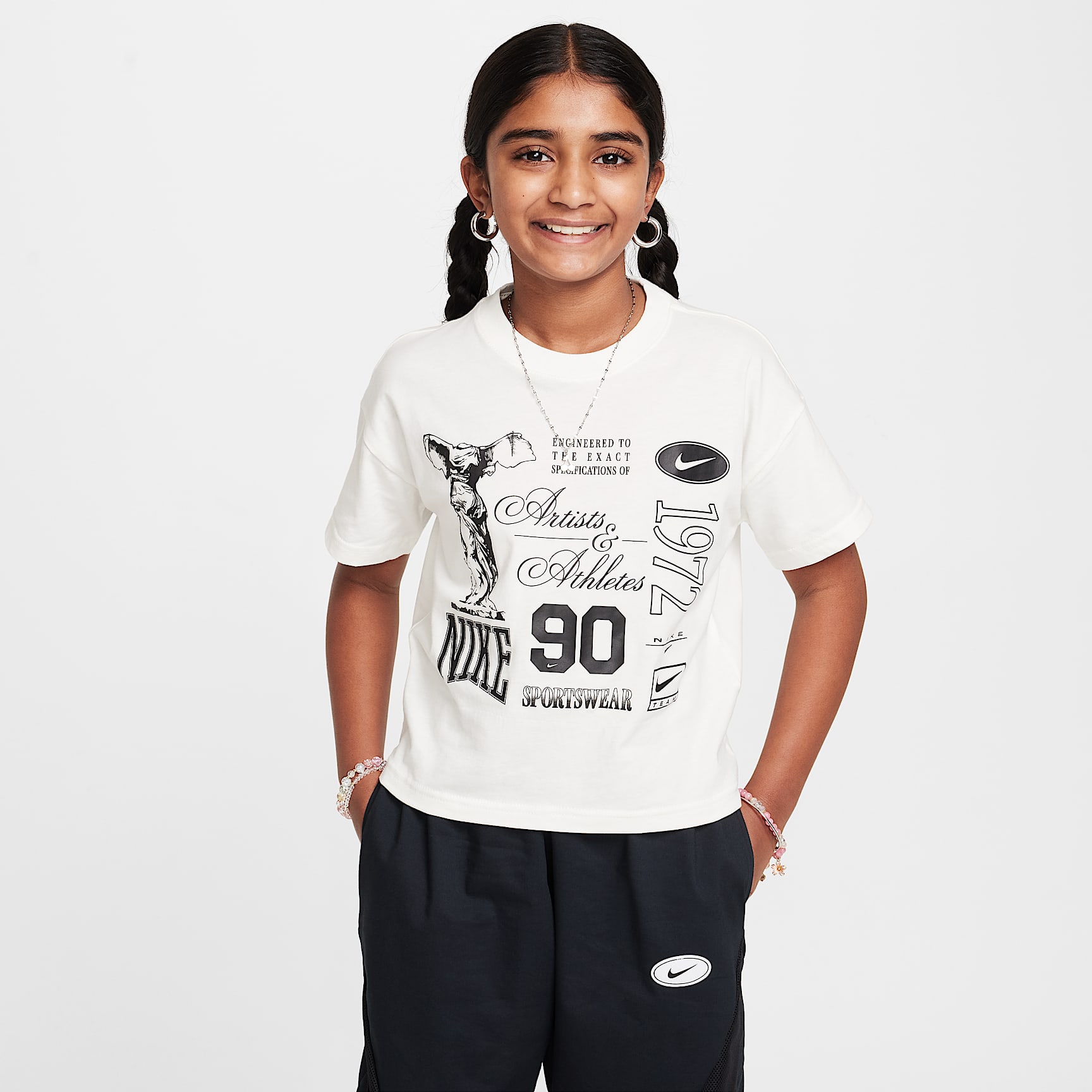 나이키 스포츠웨어 주니어(여아) 티셔츠