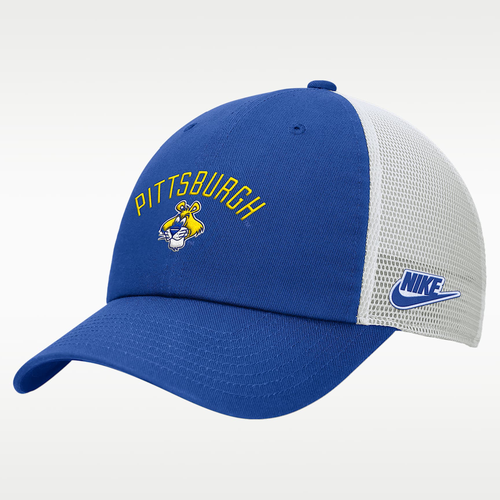 Nike College (Pittsburgh) Unstructured Trucker Cap