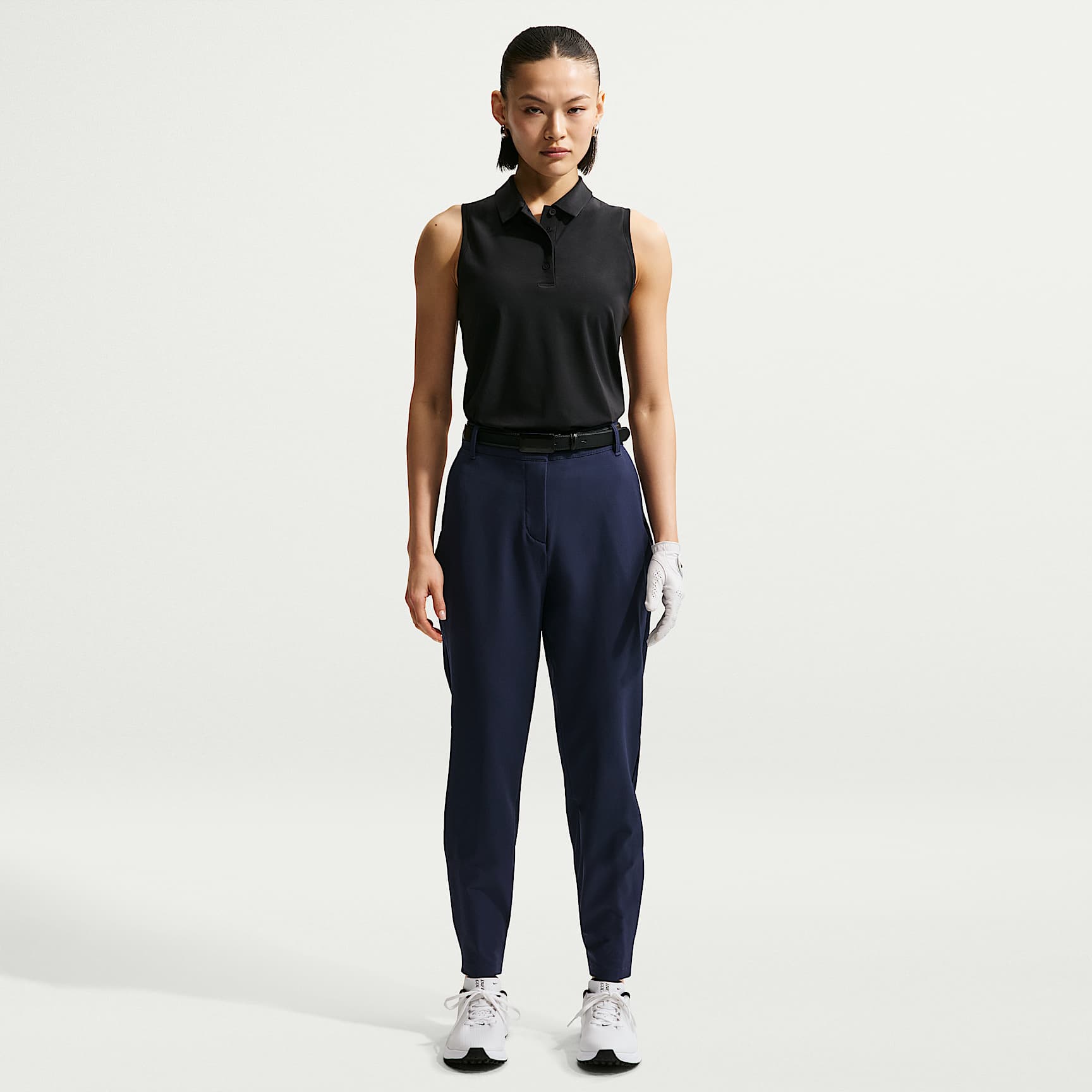 나이키 골프 클럽 여성 리펠 슬림 미드라이즈 골프 팬츠