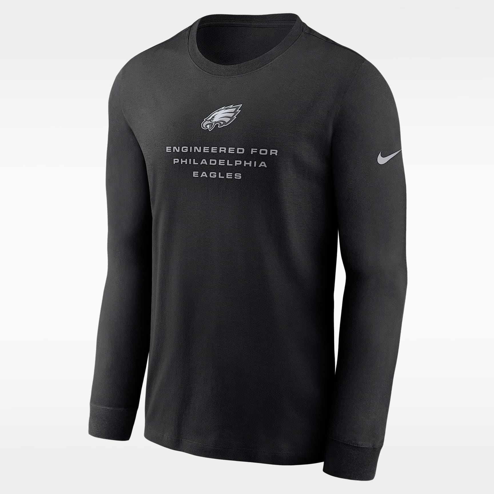 Philadelphia Eagles Team Issue Men's Nike Dri-FIT NFL Long-Sleeve T-Shirt