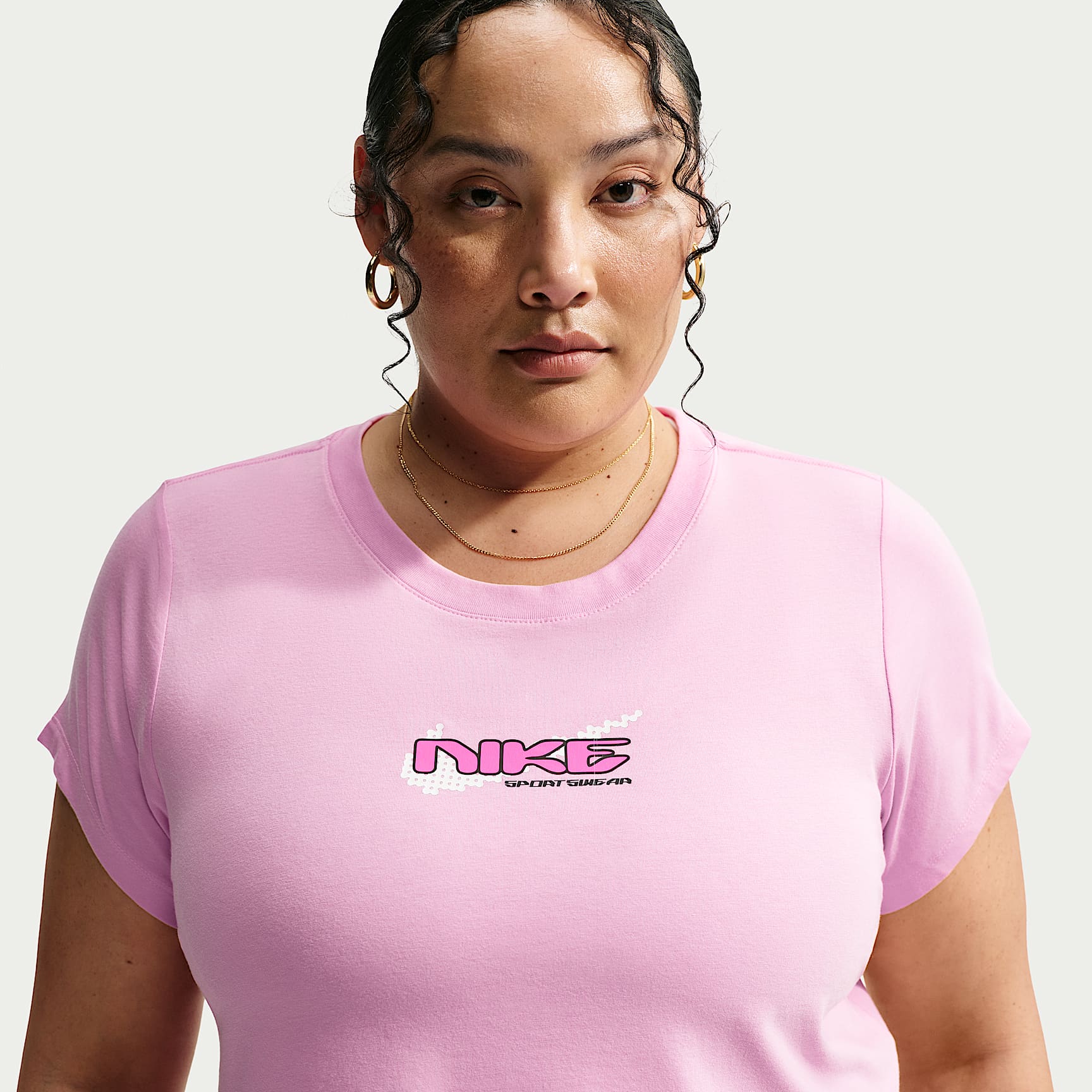Nike Sportswear Chill Knit Women's Slim Cropped T-Shirt (Plus Size)