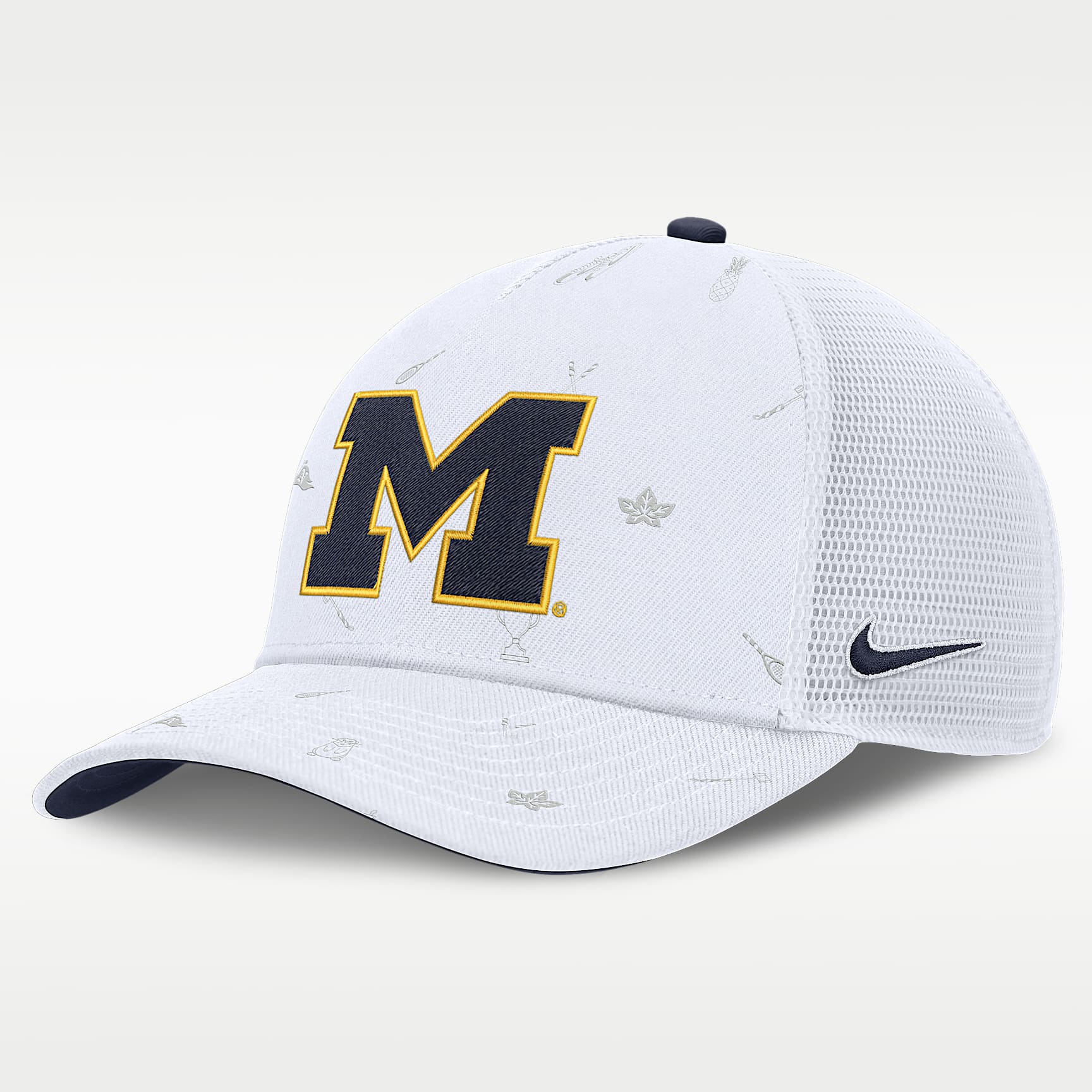 Michigan Country Club Golfin' Rise Men's Jordan Brand College Trucker Adjustable Hat