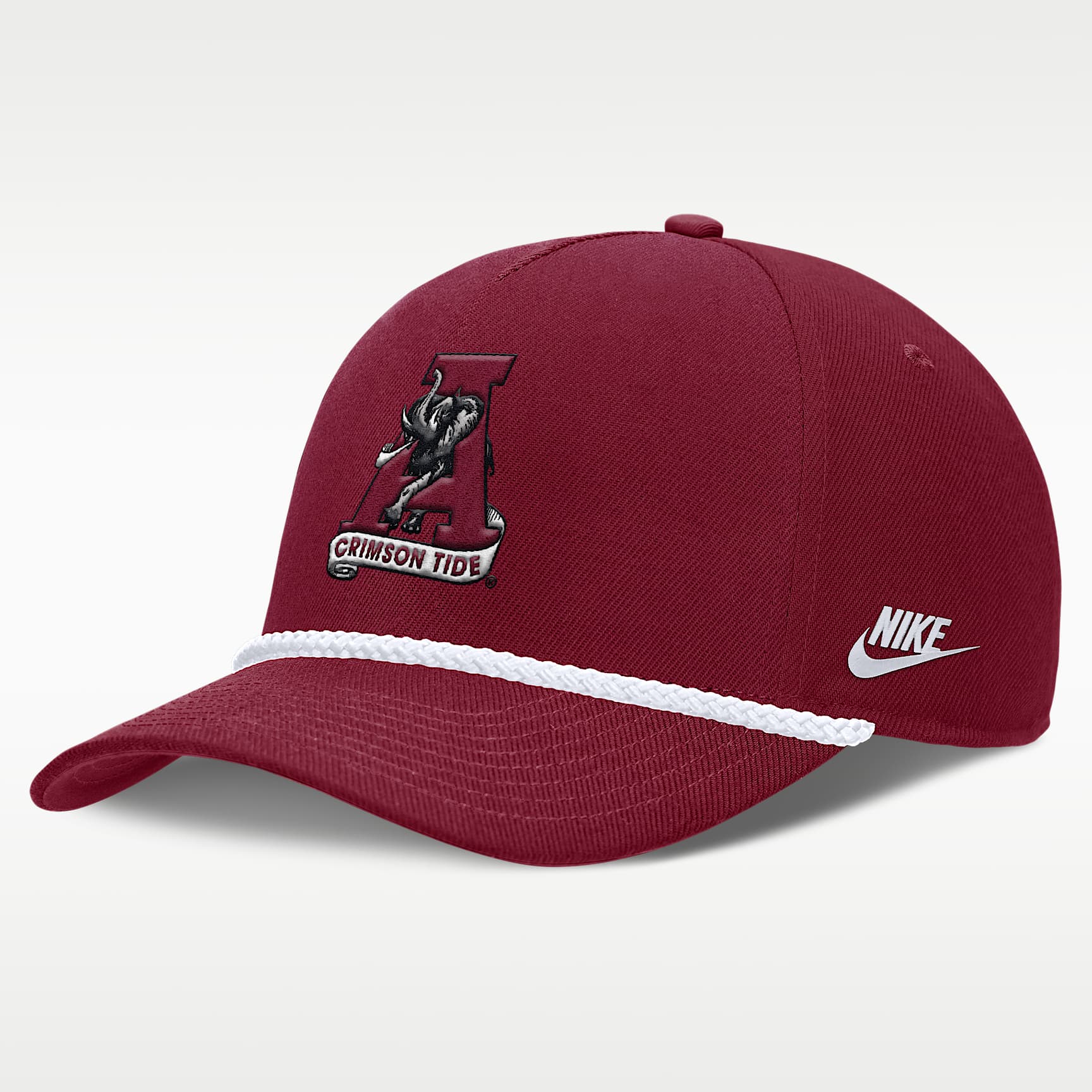 Alabama Legacy Basketball Rope Rise Men's Nike College Adjustable Hat