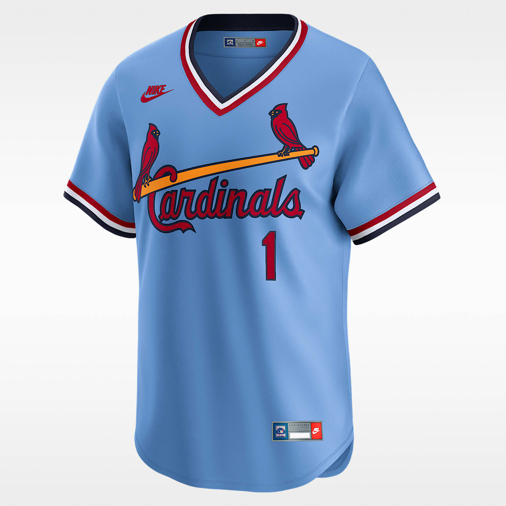 Ozzie Smith St. Louis Cardinals Cooperstown Men's Nike Dri-FIT ADV MLB Limited Jersey