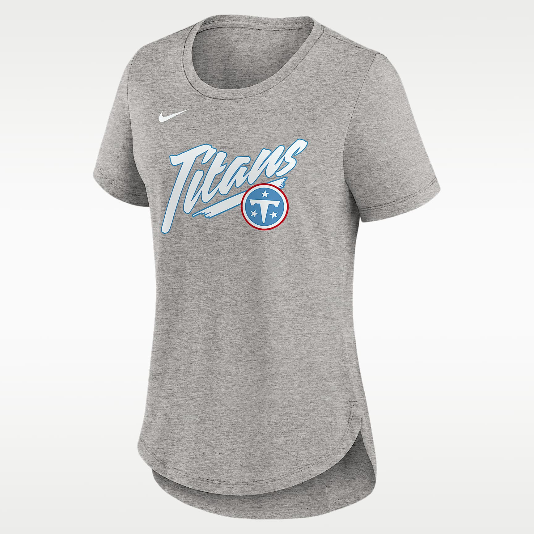 Playera Nike de la NFL para mujer Tennessee Titans Primetime