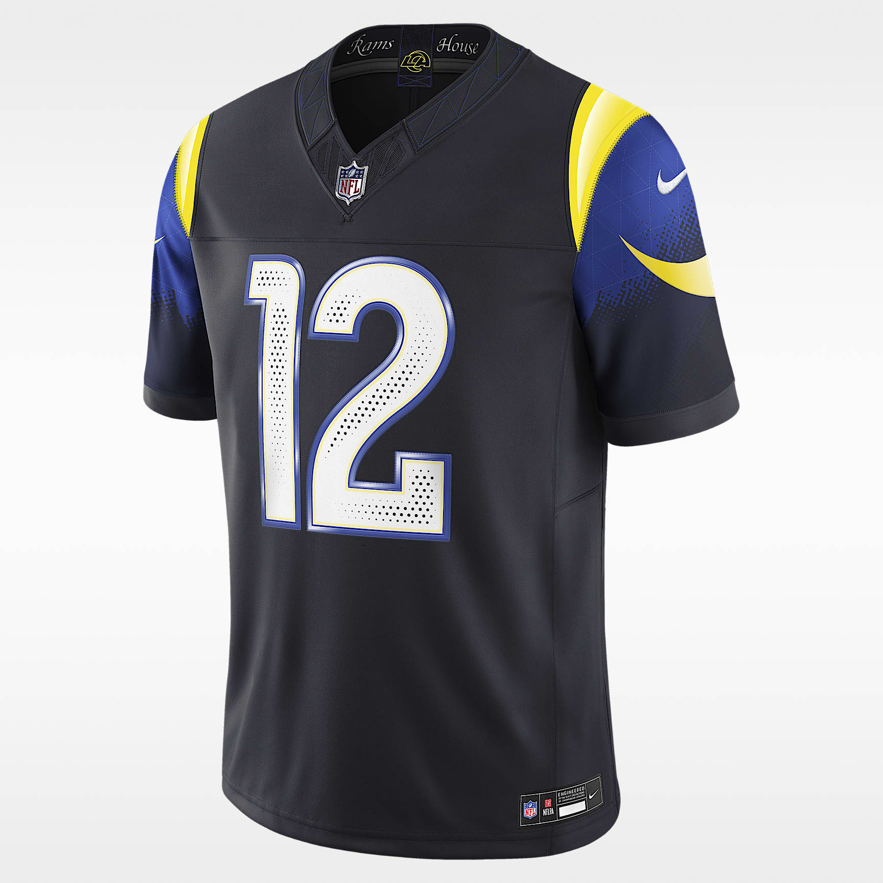 Puka Nacua Los Angeles Rams Rivalries Collection Men's Nike Dri-FIT NFL Limited Jersey
