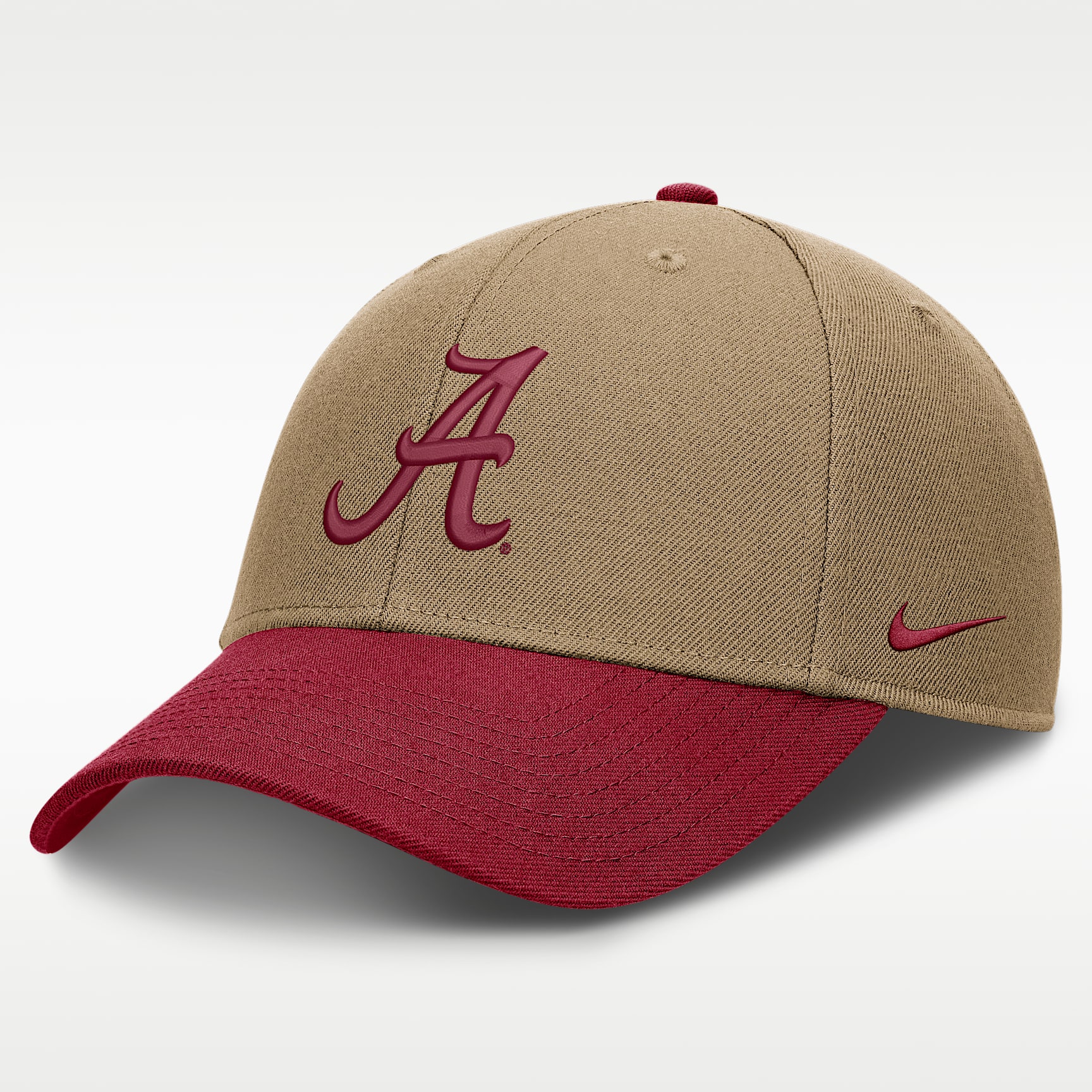 Alabama Primetime Rise Men's Nike Dri-FIT College Trucker Adjustable Hat