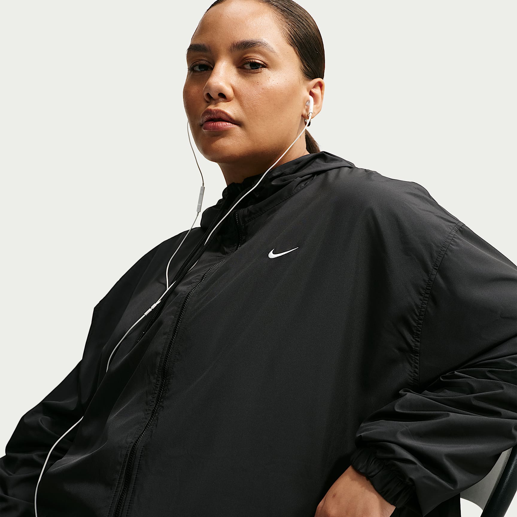 Nike Sportswear Women's Loose UV Hooded Jacket (Plus Size)
