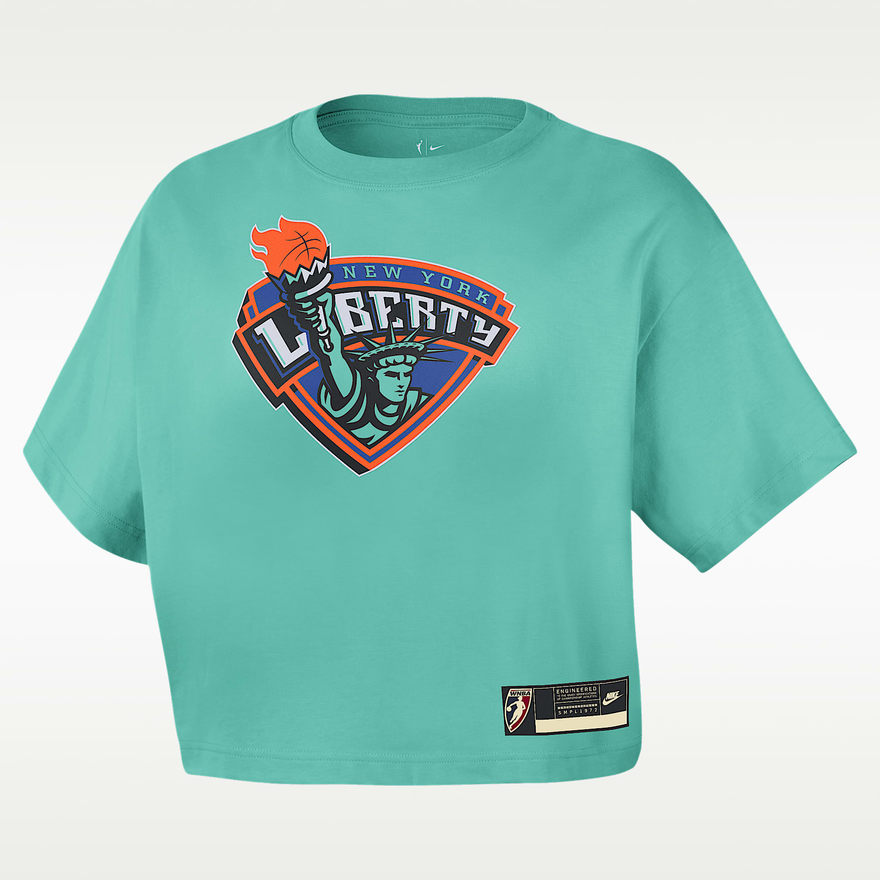 New York Liberty Court Origins Nike Women's WNBA T-Shirt