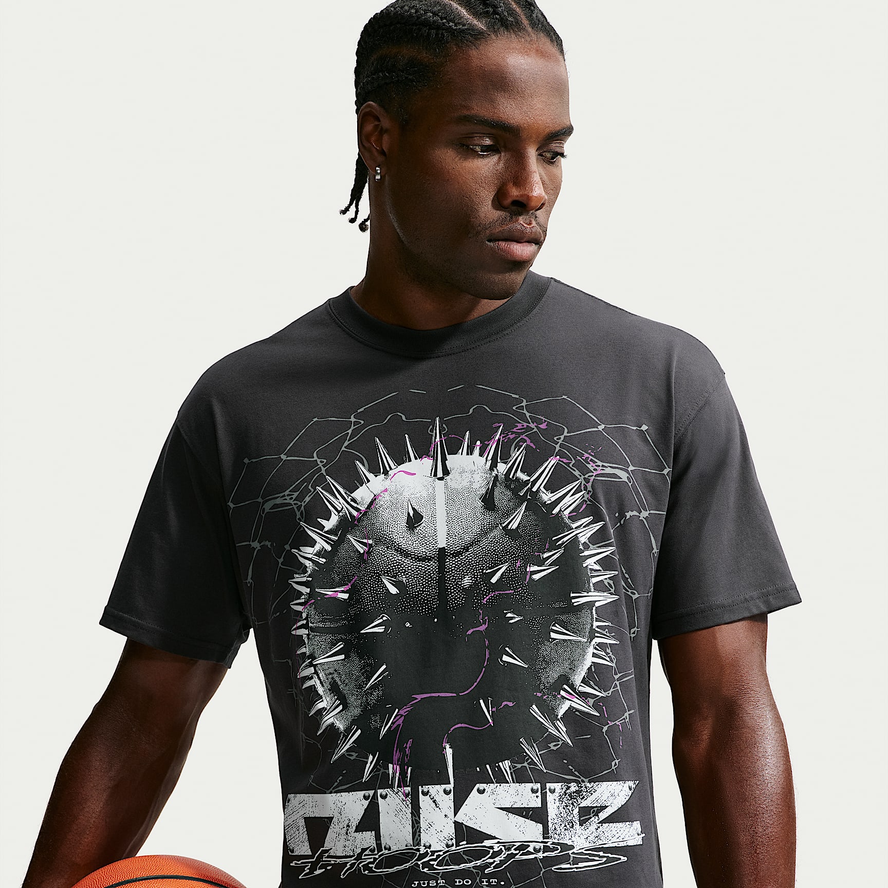Nike Basketball-T-shirt til mænd