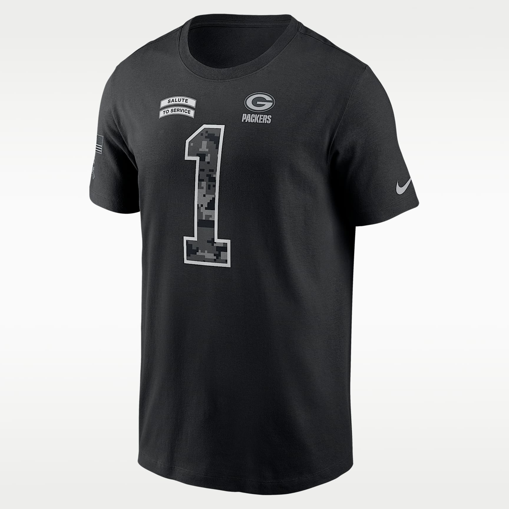 Micah Parsons Green Bay Packers Salute to Service Men's Nike NFL T-Shirt
