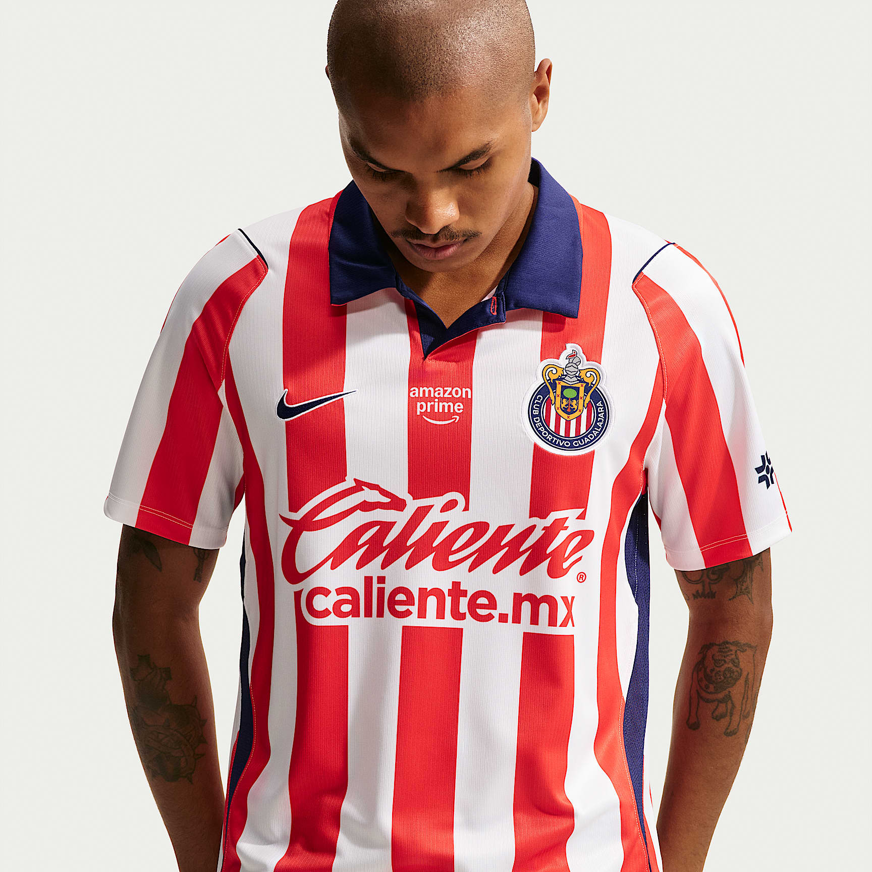 C.D. Guadalajara 2026/27 Stadium Home Nike Dri-FIT Replika-Fußballtrikot (Herren)