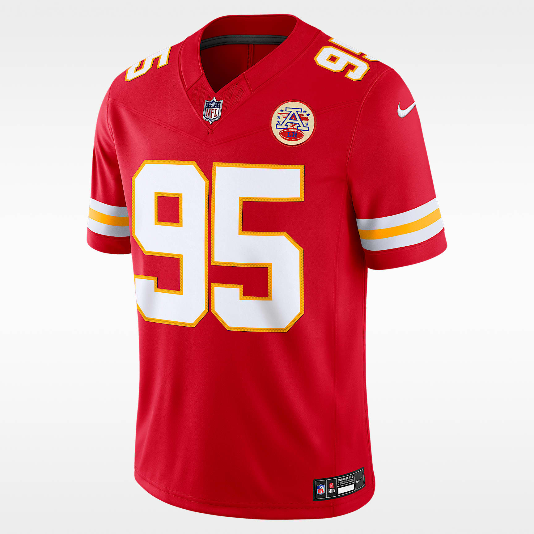 Chris Jones Kansas City Chiefs Men's Nike Dri-FIT NFL Limited Jersey