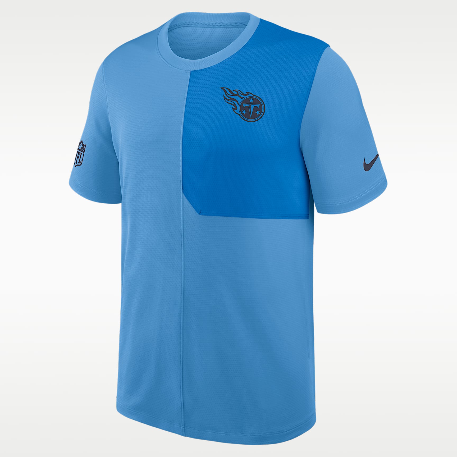 Playera Nike Dri-FIT de la NFL Nike para hombre Tennessee Titans Sideline Coach
