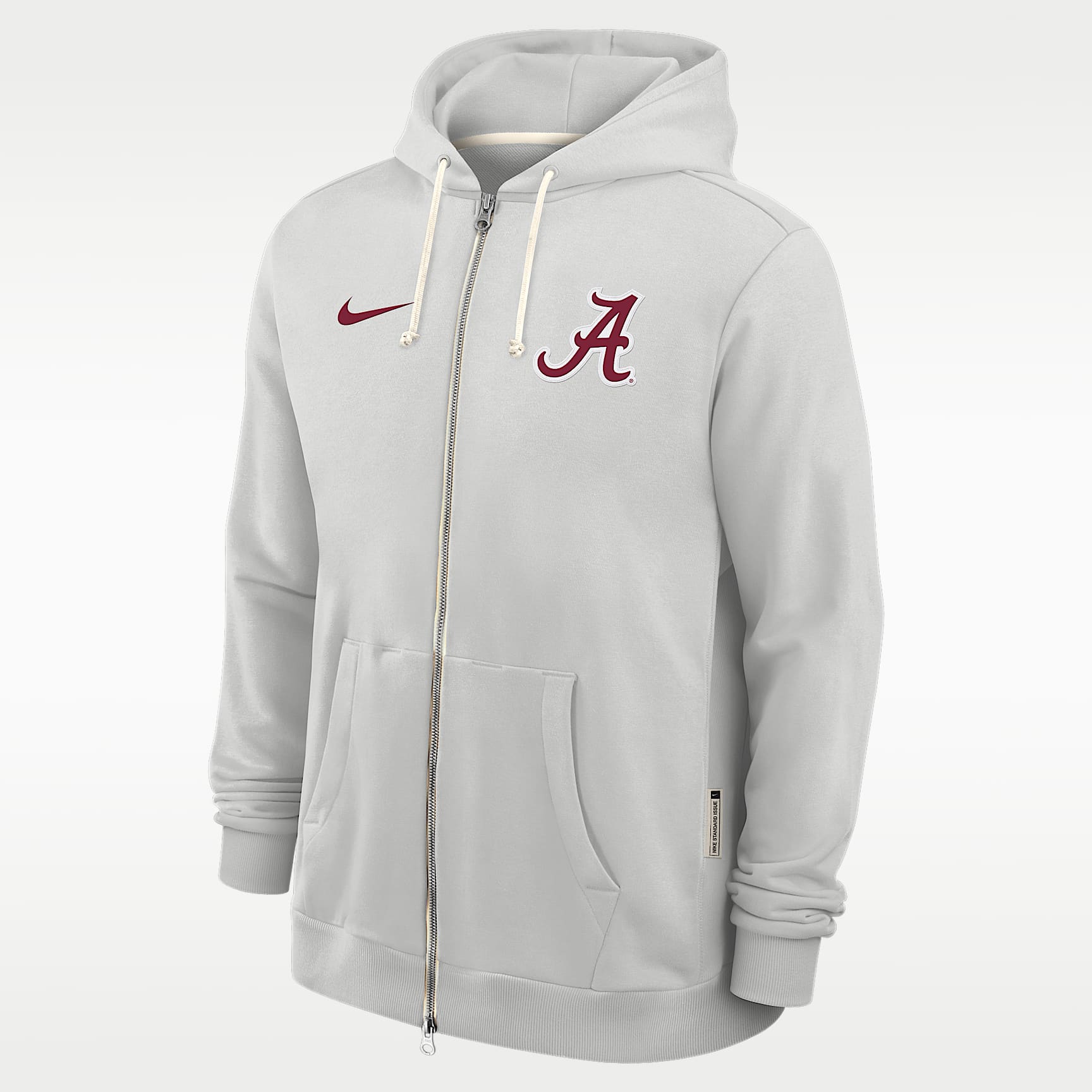 Alabama Sideline Men's Nike Dri-FIT College Full-Zip Hoodie