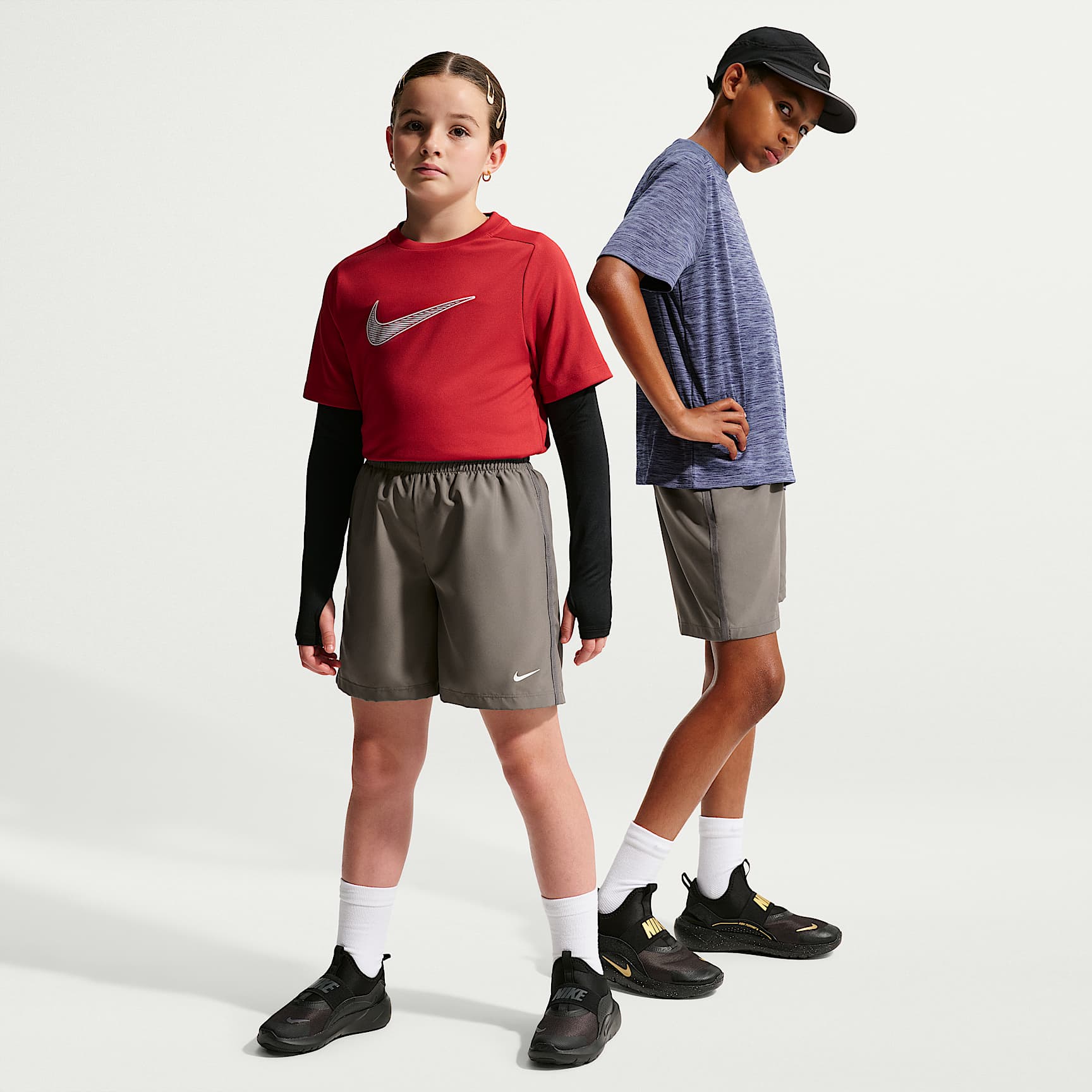 Nike Multi Big Kids' Dri-FIT Training Shorts