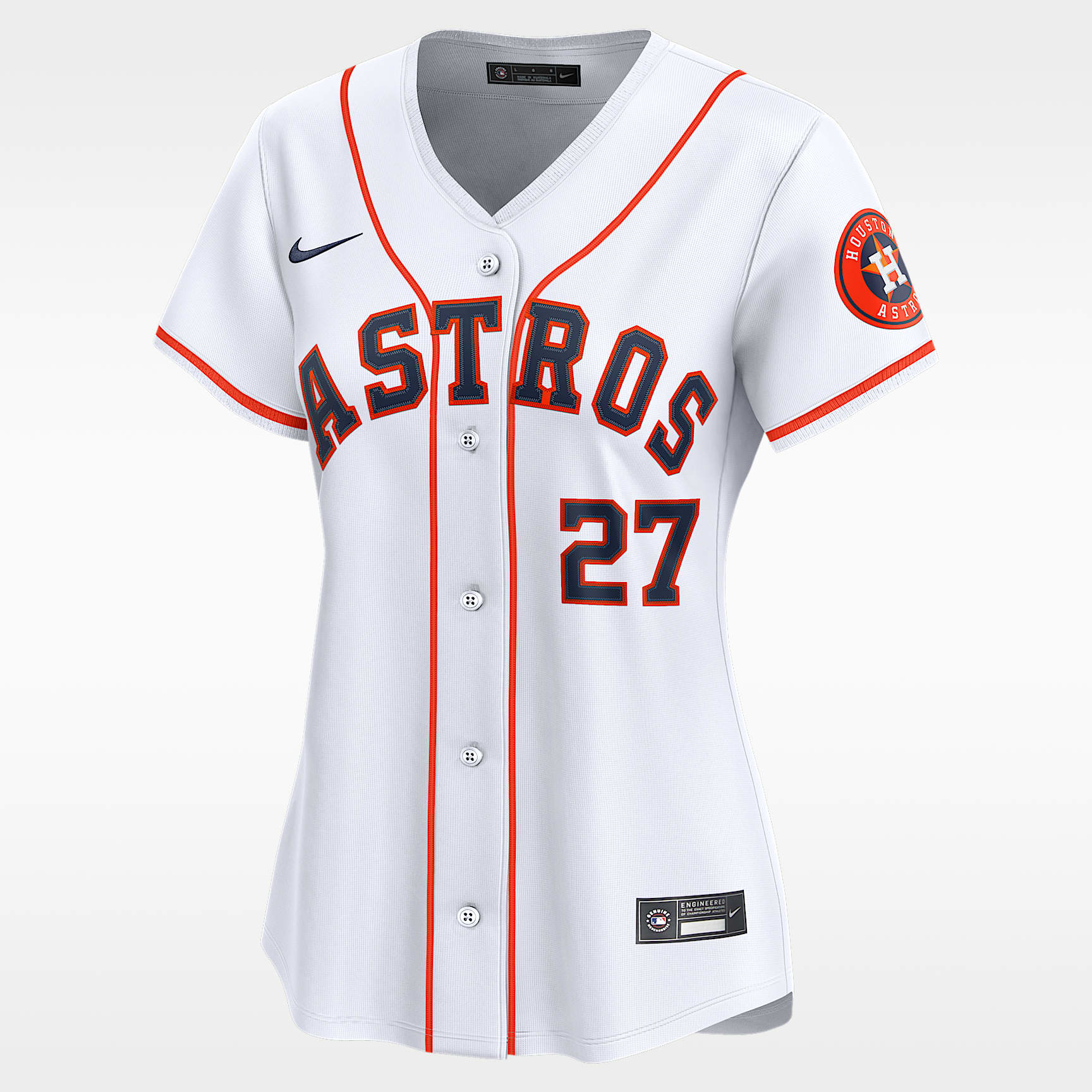 Jersey Nike Dri-FIT ADV de la MLB Limited para mujer José Altuve Houston Astros