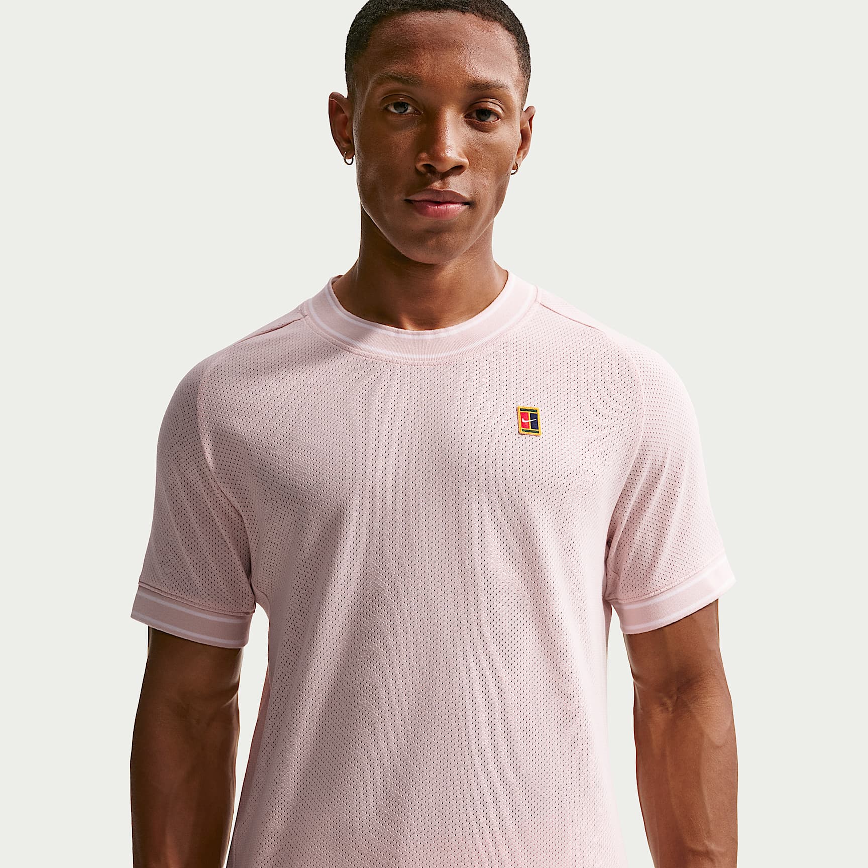 Playera de tenis de manga corta para hombre NikeCourt Heritage