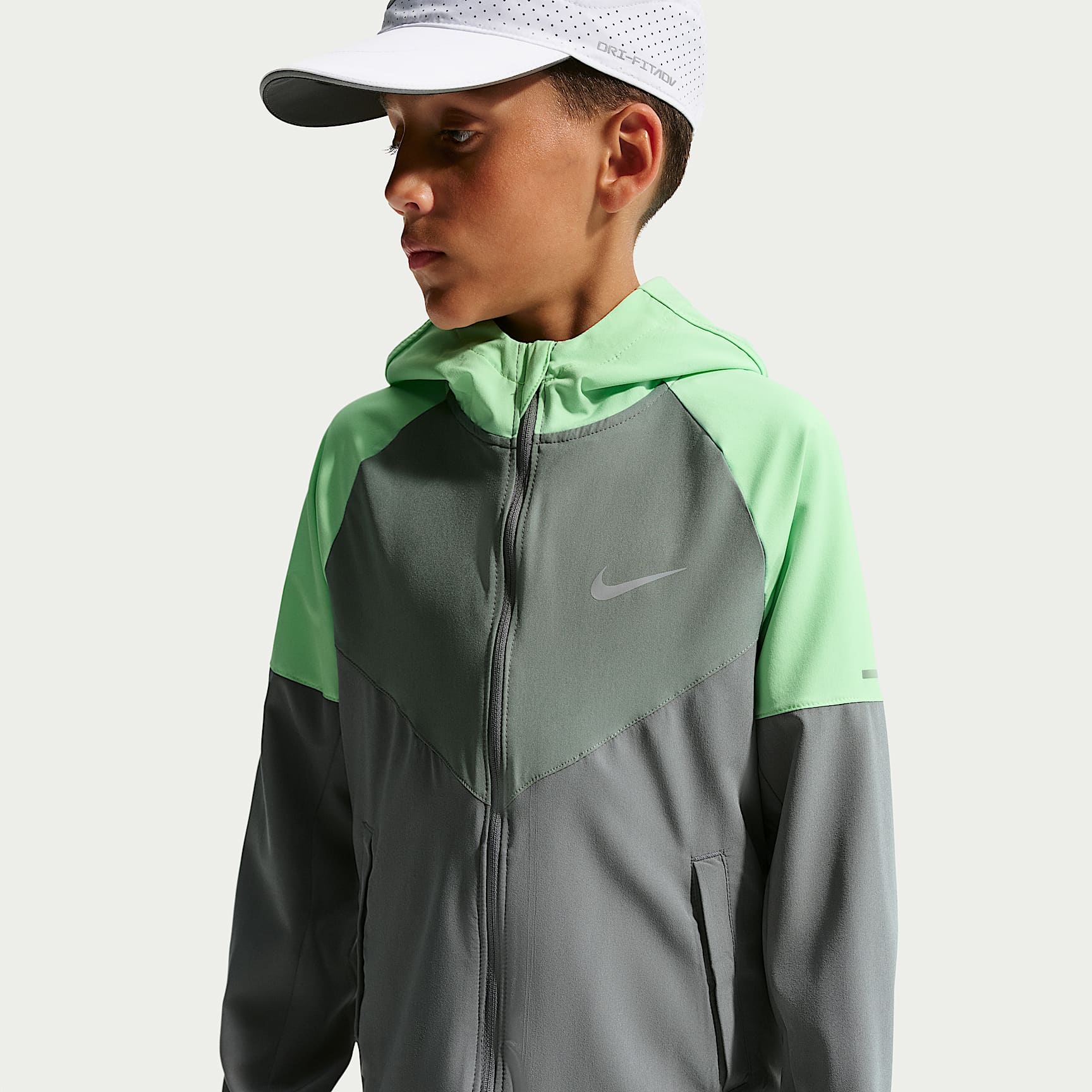 Nike Miler Big Kids' Repel Running Jacket