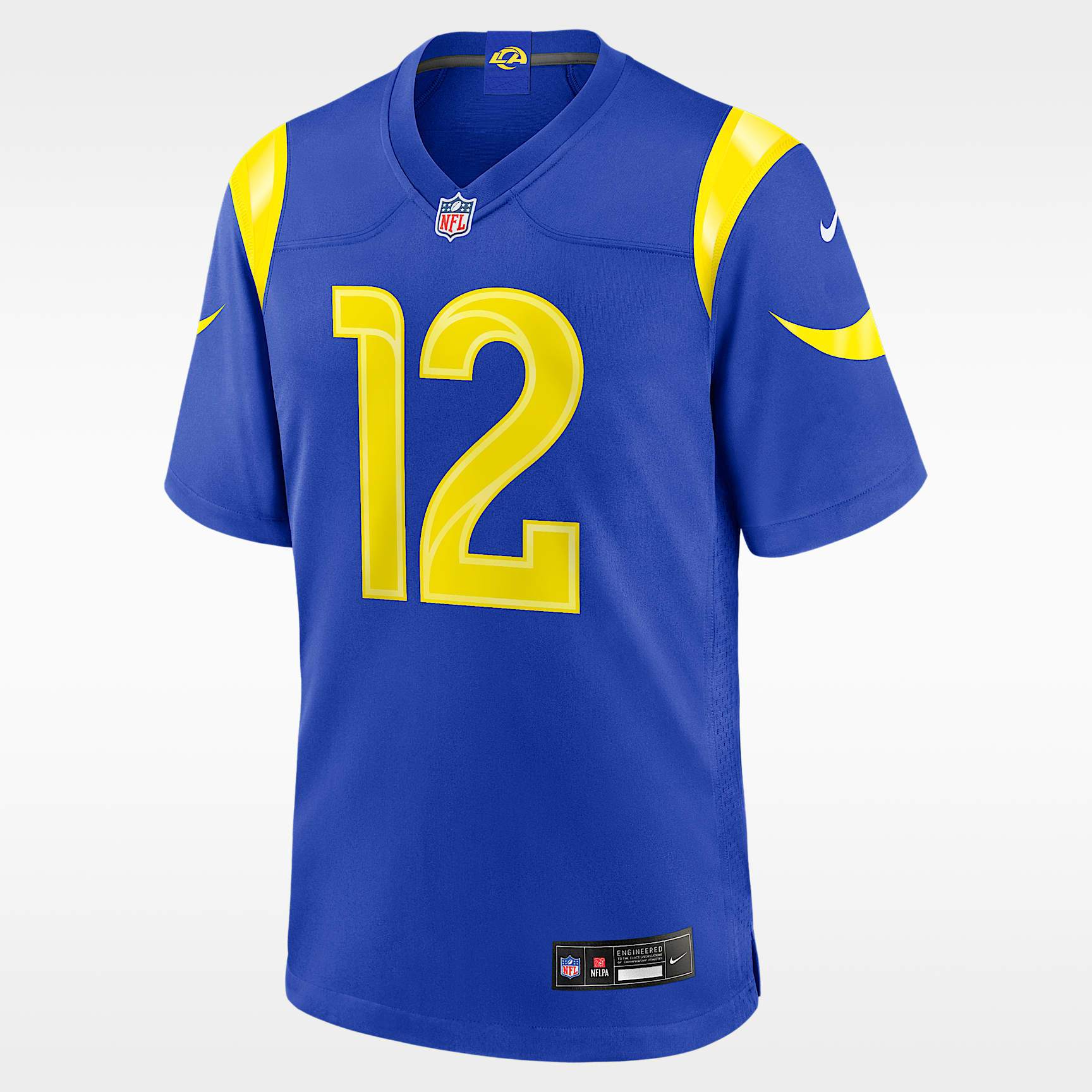 Jersey Nike de la NFL Game para hombre Kyren Williams Los Angeles Rams