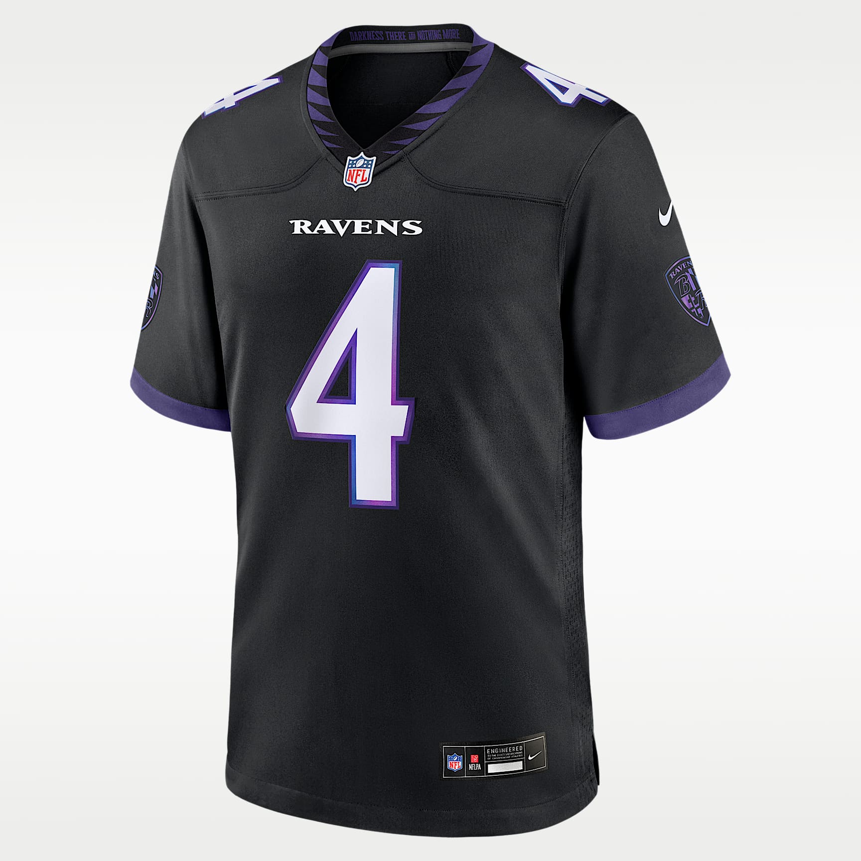 Zay Flowers Baltimore Ravens Men's Nike NFL Game Jersey