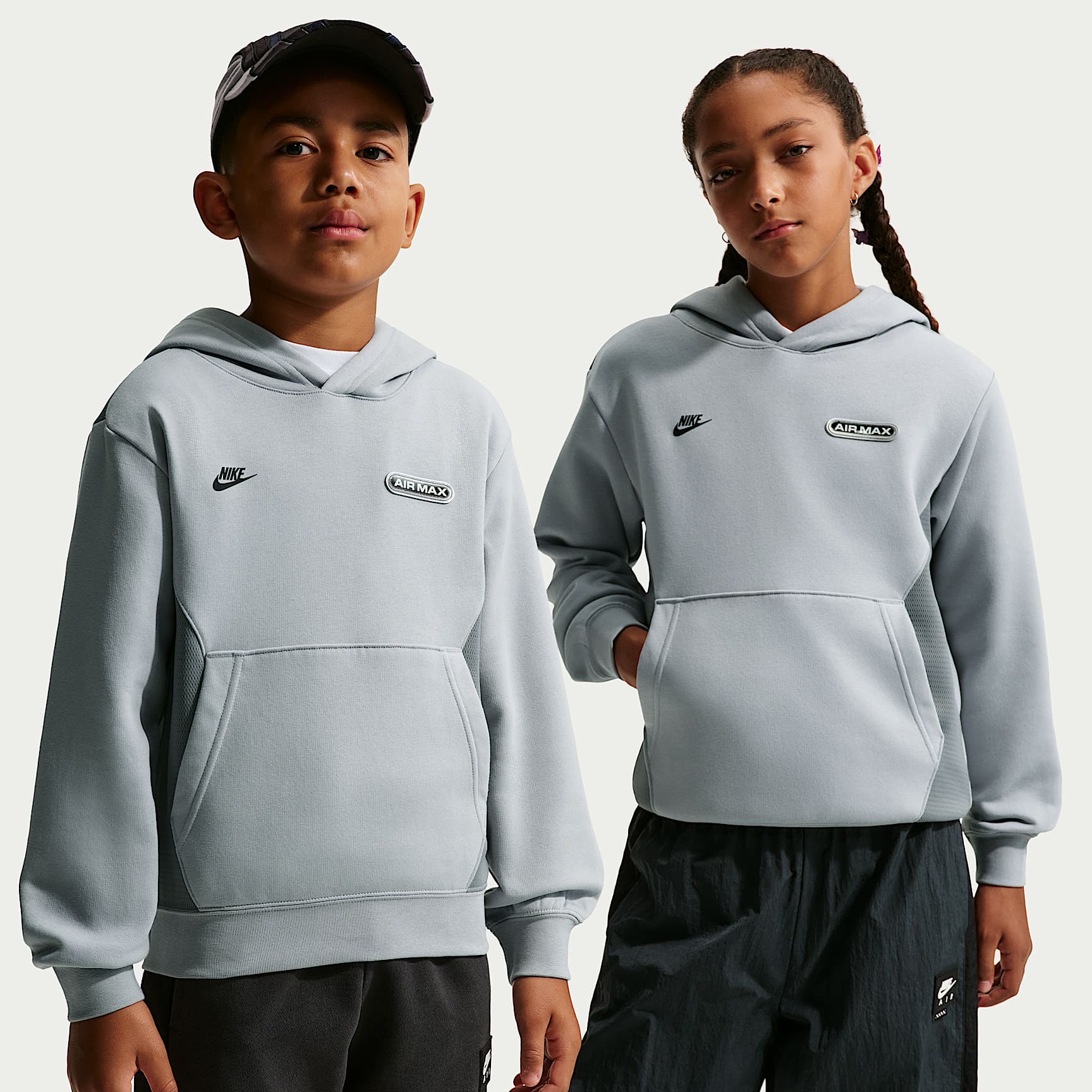 Nike Sportswear Air Max Older Kids' (Boys') Fleece Pullover Hoodie