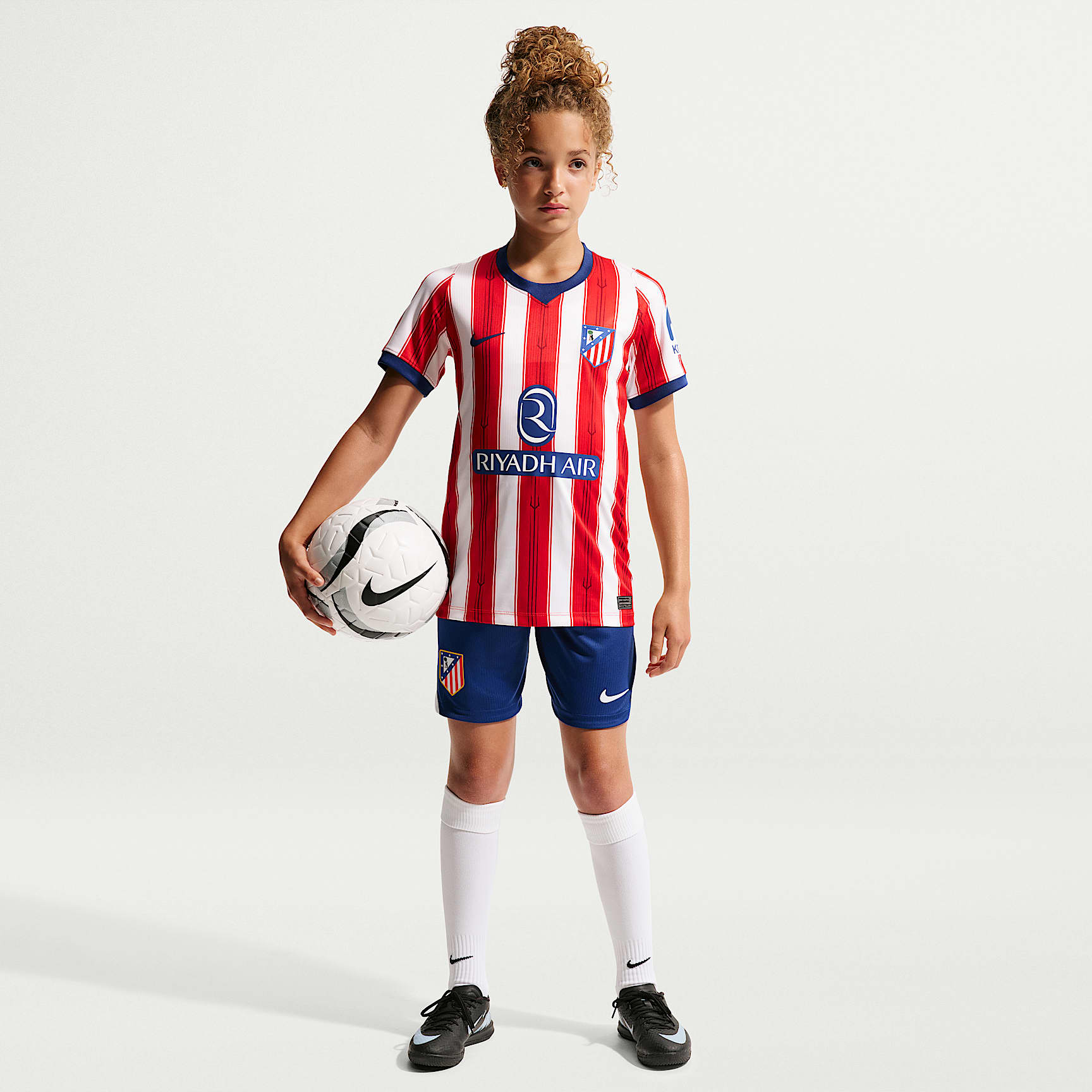 Shorts replica da calcio Nike Dri-FIT Atlético Madrid 2026/27 Stadium da ragazzo/a – Home