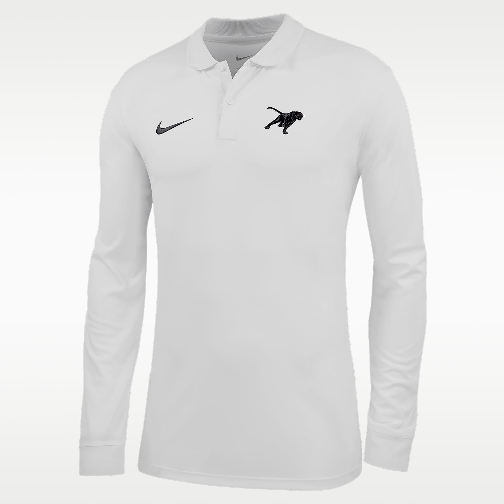 Nike College (Prairie View A&M University) Men's Dri-FIT Long-Sleeve Polo