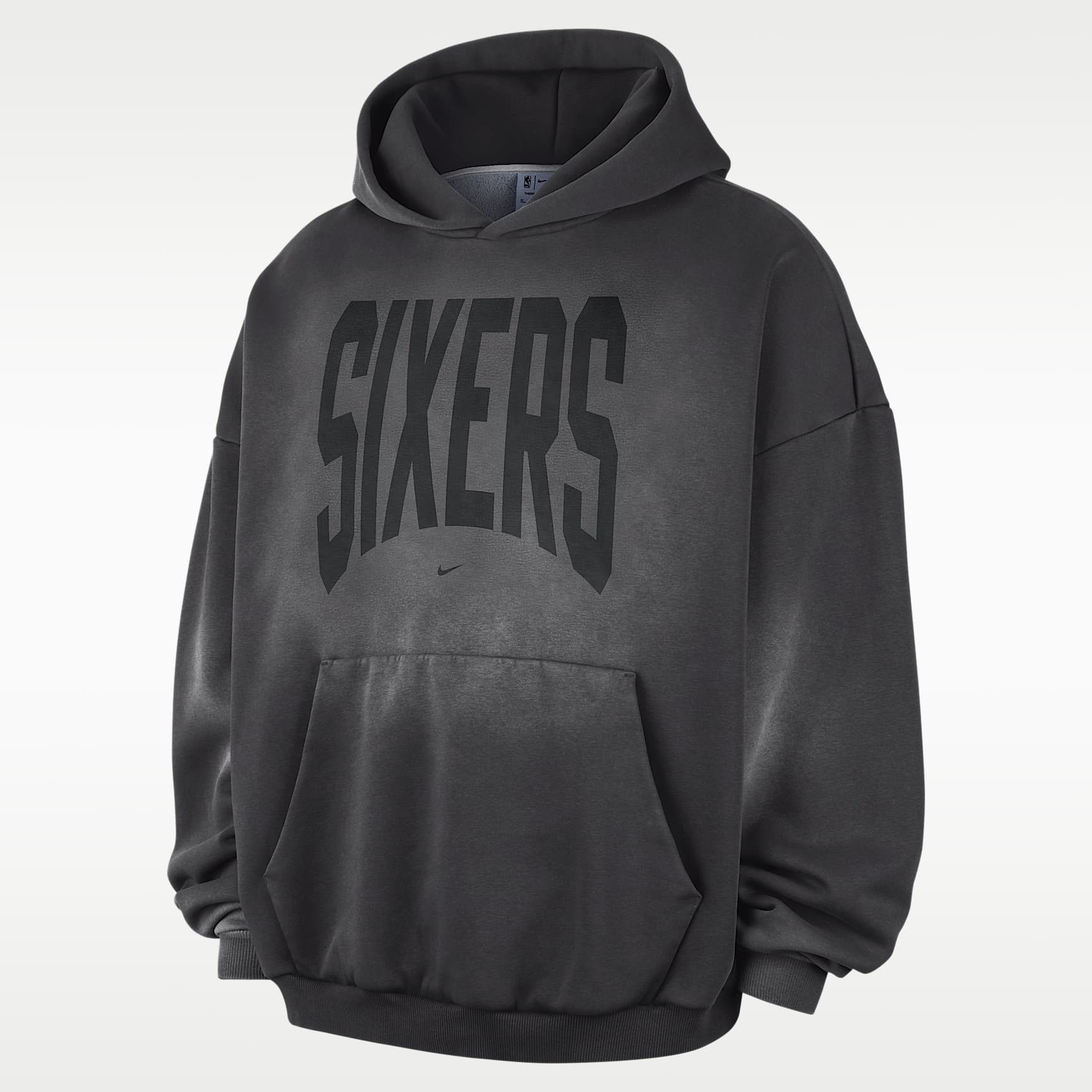 Philadelphia 76ers Standard Issue Men's Therma-FIT Fleece Basketball Pullover Hoodie