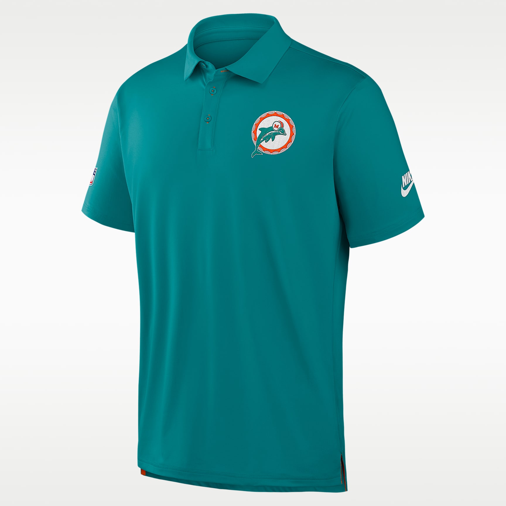 Miami Dolphins Tour Men's Nike Dri-FIT NFL Polo