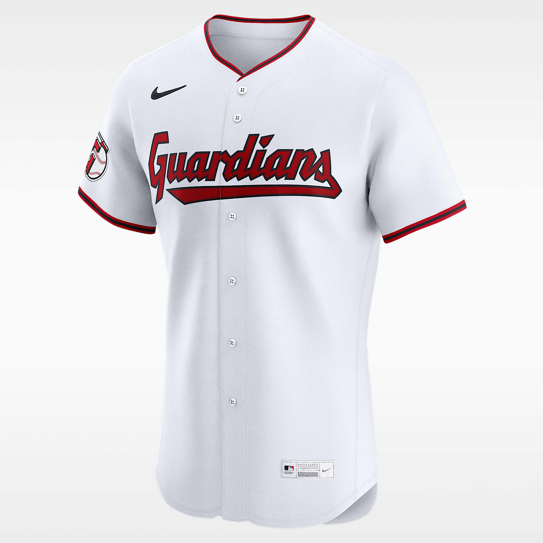 Jersey Nike Dri-FIT ADV de la MLB Elite para hombre José Ramírez Cleveland Guardians