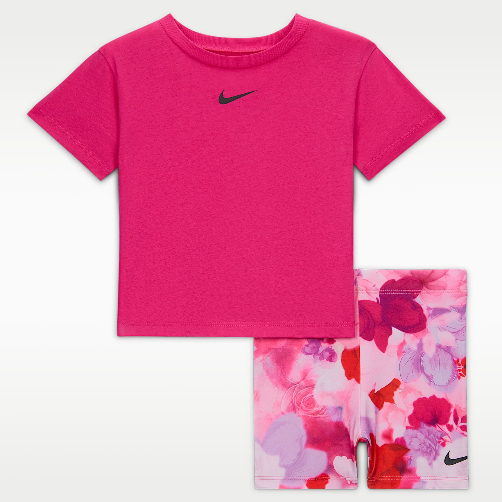 Ensemble deux pièces Nike Move With Nature avec cycliste Dri-FIT pour bébé (12-24 mois)