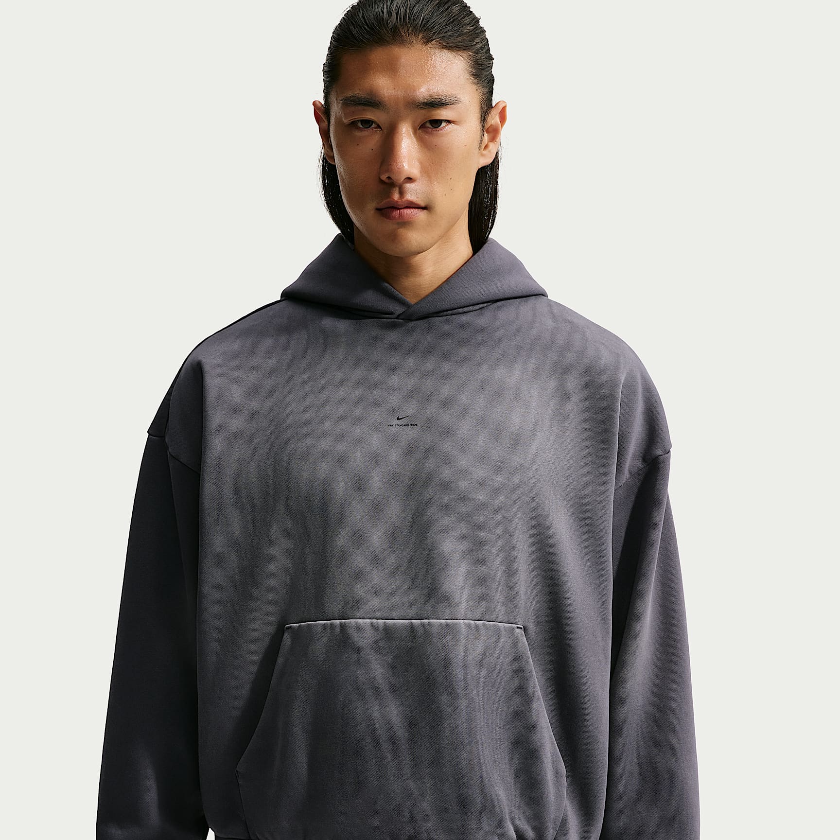 Sudadera con gorro de básquetbol sin cierre cepillada y gruesa para hombre Nike Standard Issue
