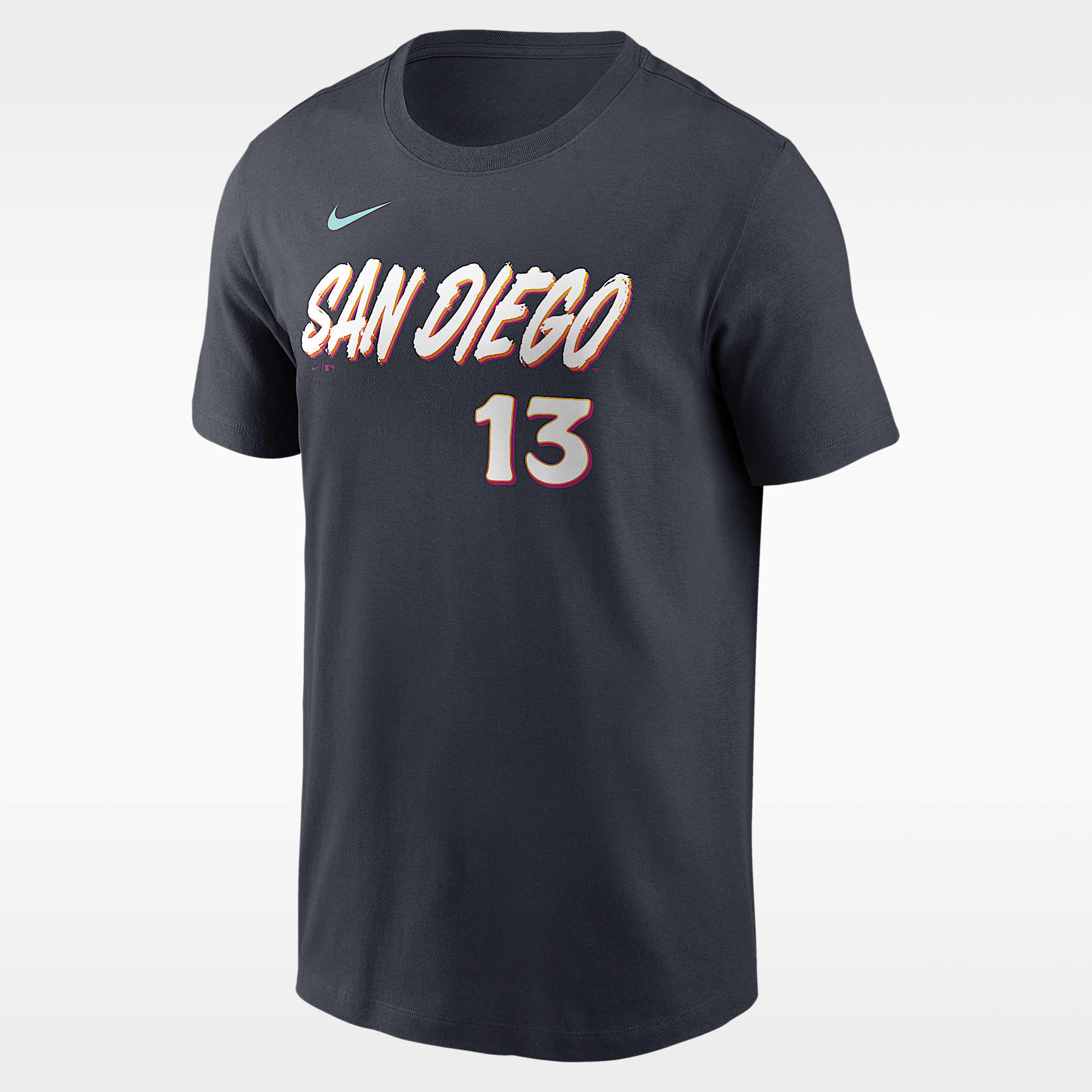 Manny Machado San Diego Padres City Connect Men's Nike MLB T-Shirt