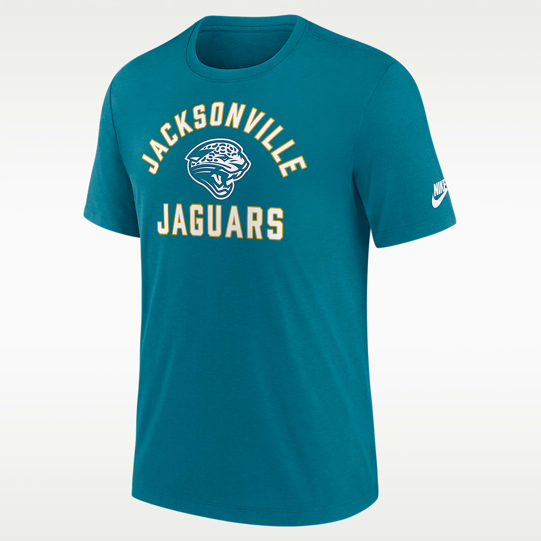 Playera Nike de la NFL para hombre Jacksonville Jaguars Favorable Timeline