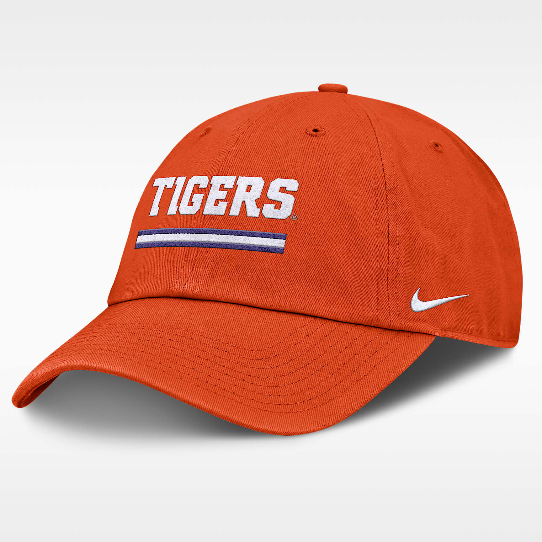 Gorra universitaria Nike ajustable para hombre Clemson Primetime Campus Club