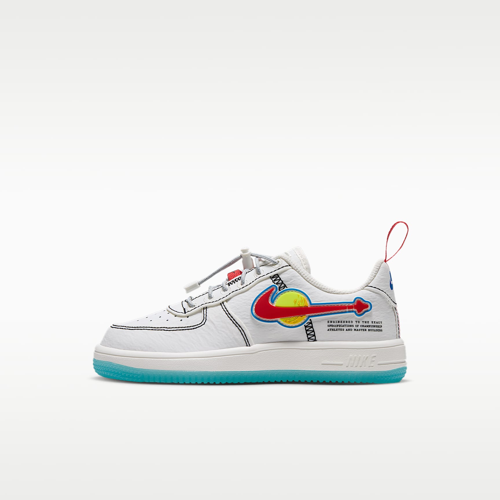 Nike Force 1 x LEGO® Collection Younger Kids' Shoes