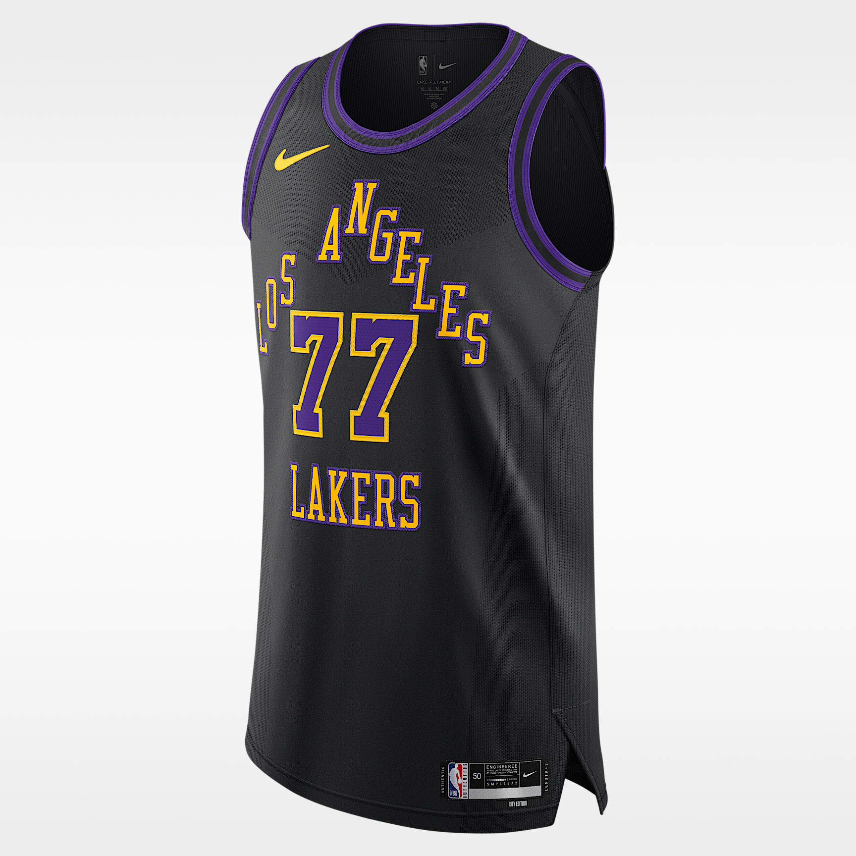 Los Angeles Lakers City Edition Men's Nike Dri-FIT ADV NBA Authentic Jersey