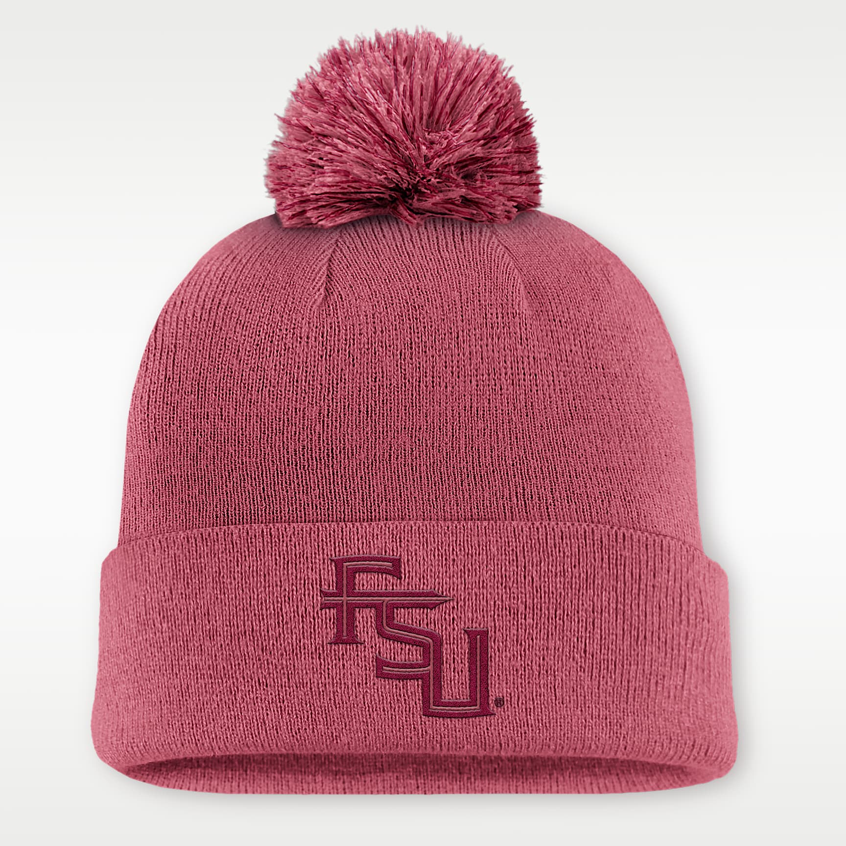 Florida State Primetime Campus Toned Men's Nike College Cuffed Pom Beanie