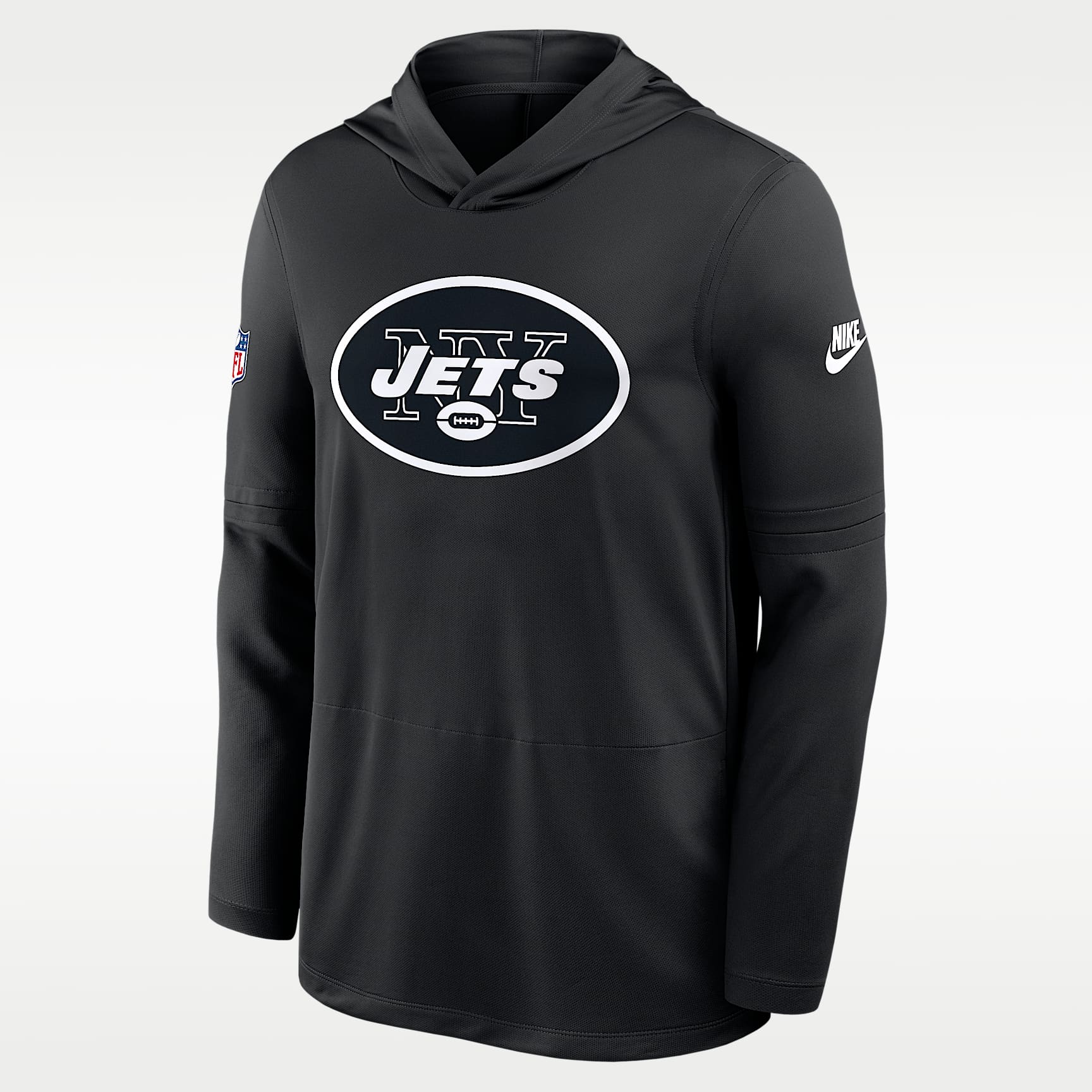 New York Jets Pass Accuracy Men's Nike Dri-FIT NFL Long-Sleeve Hooded Top