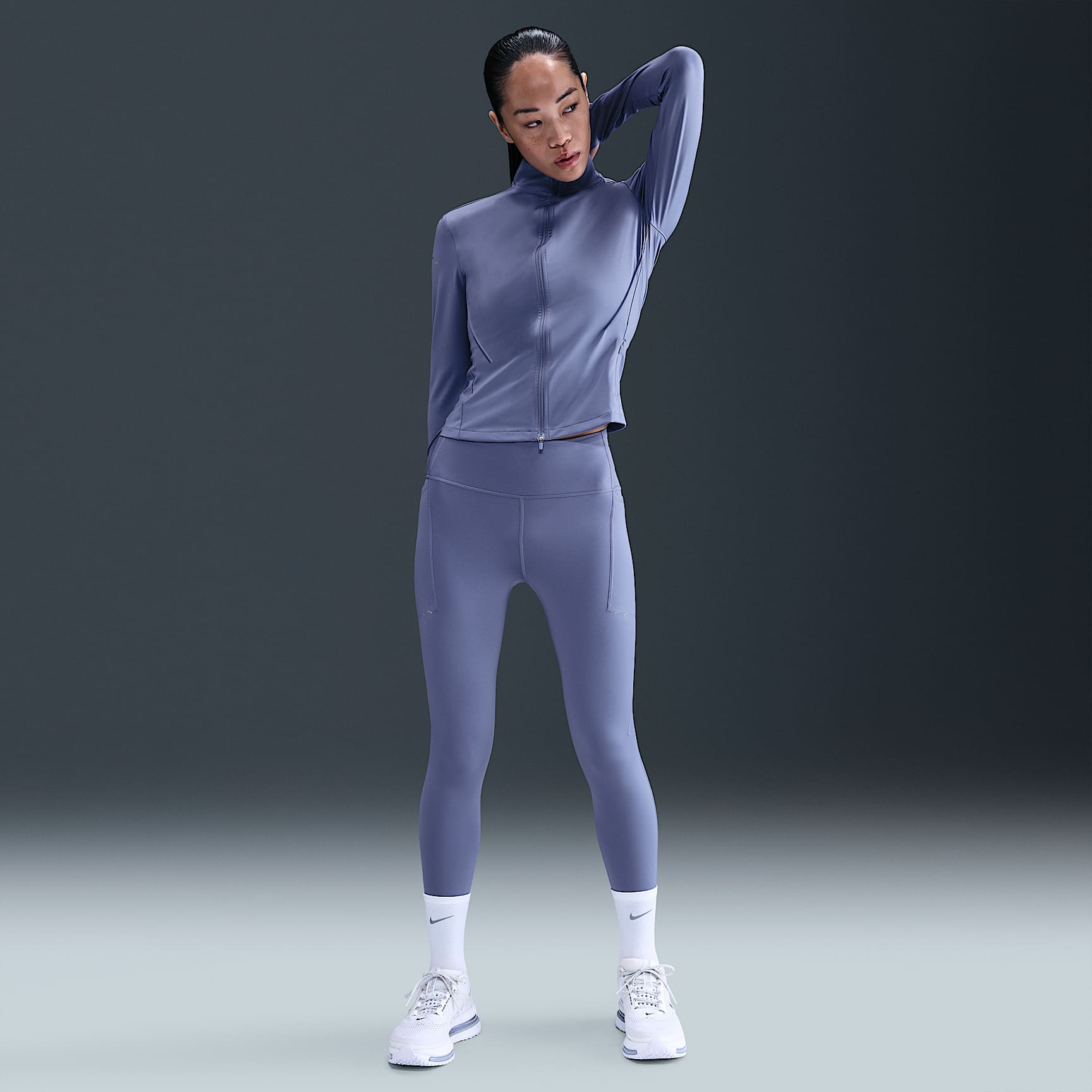 Nike Swift Women's High-Waisted 7/8 Running Leggings with Pockets