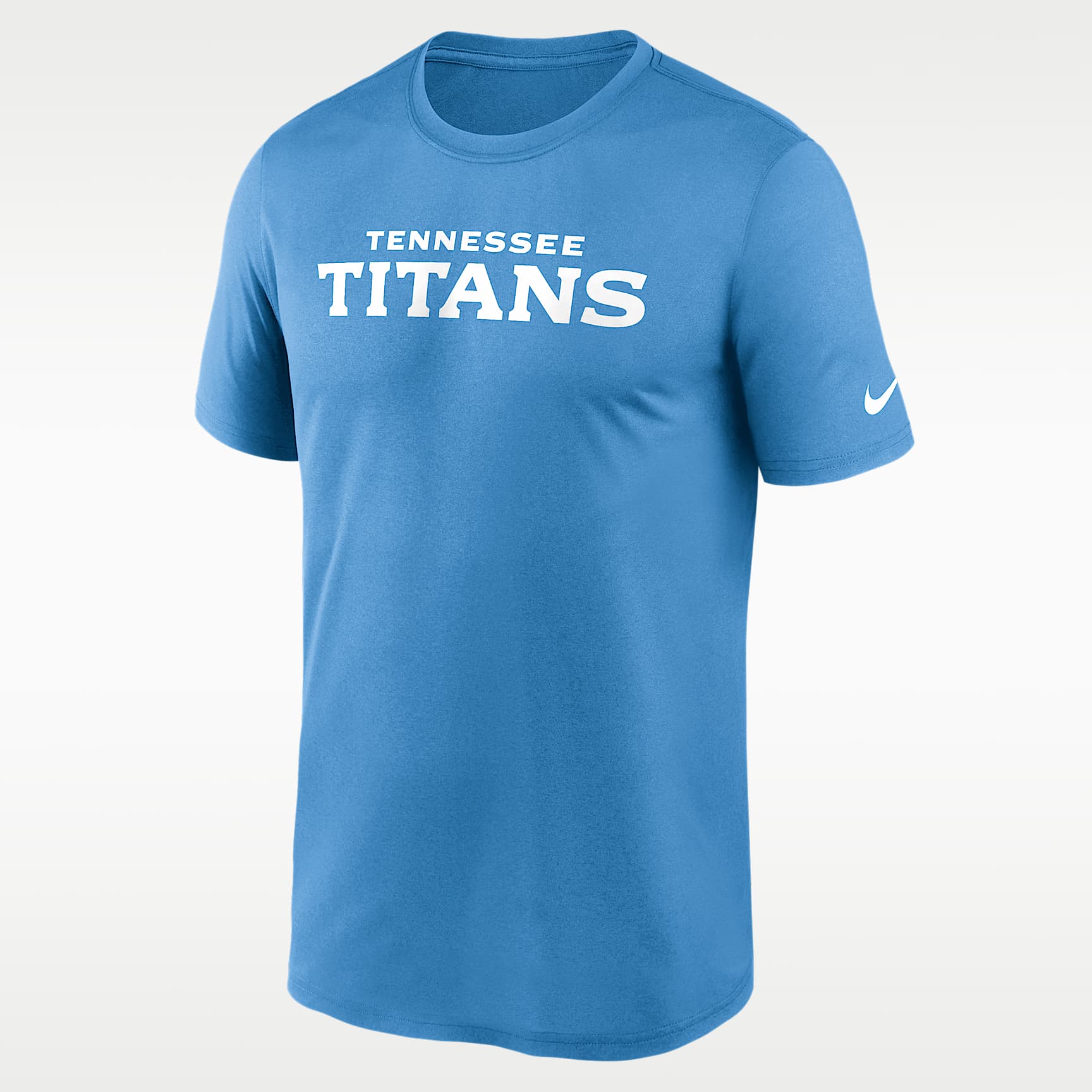 Tennessee Titans Primetime Legend Wordmark Men's Nike Dri-FIT NFL T-Shirt