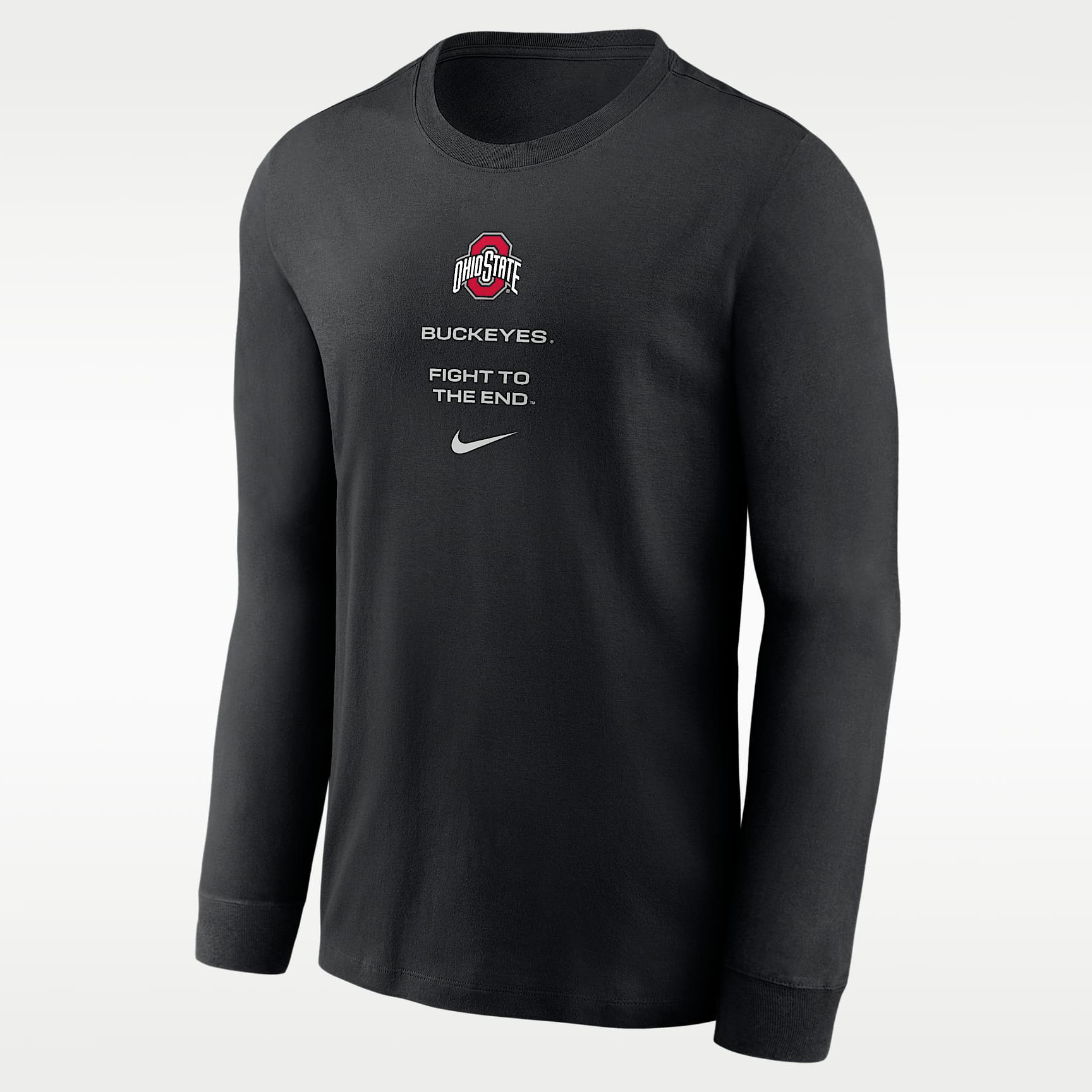 Ohio State Sideline Men's Nike Dri-FIT College Long-Sleeve T-Shirt