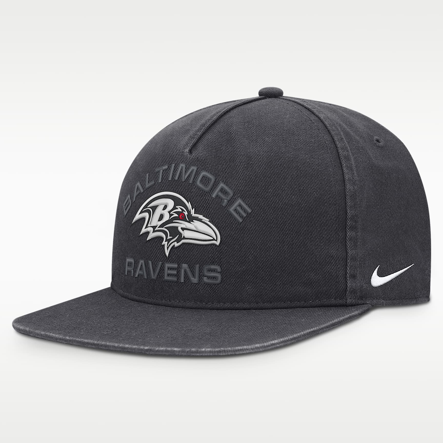 Gorra ajustable Nike de la NFL para hombre Baltimore Ravens Primetime Pro