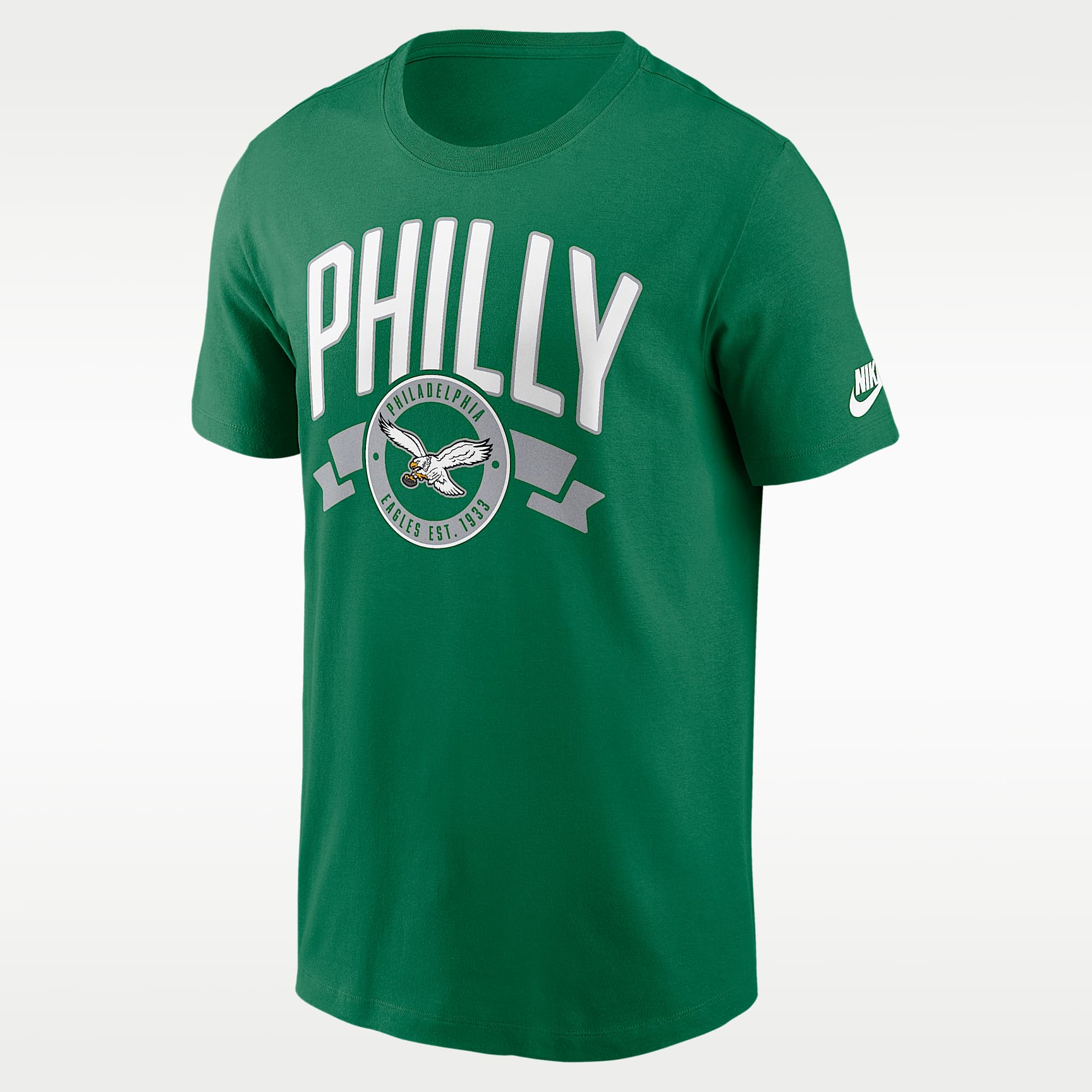 Philadelphia Eagles Rewind Front And Back Hit Essential Men's Nike NFL T-Shirt