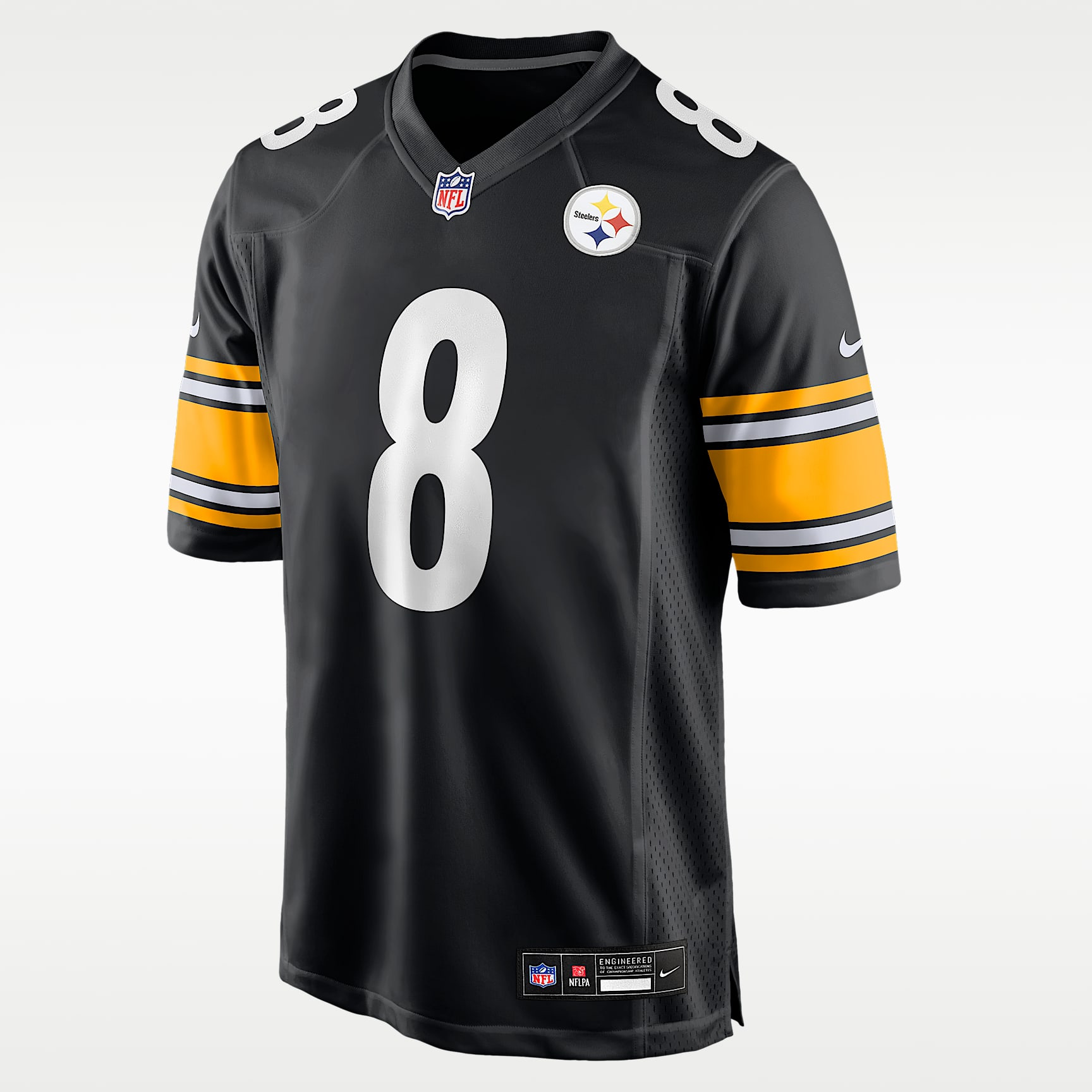 Jersey Nike de la NFL Game para hombre Aaron Rodgers Pittsburgh Steelers
